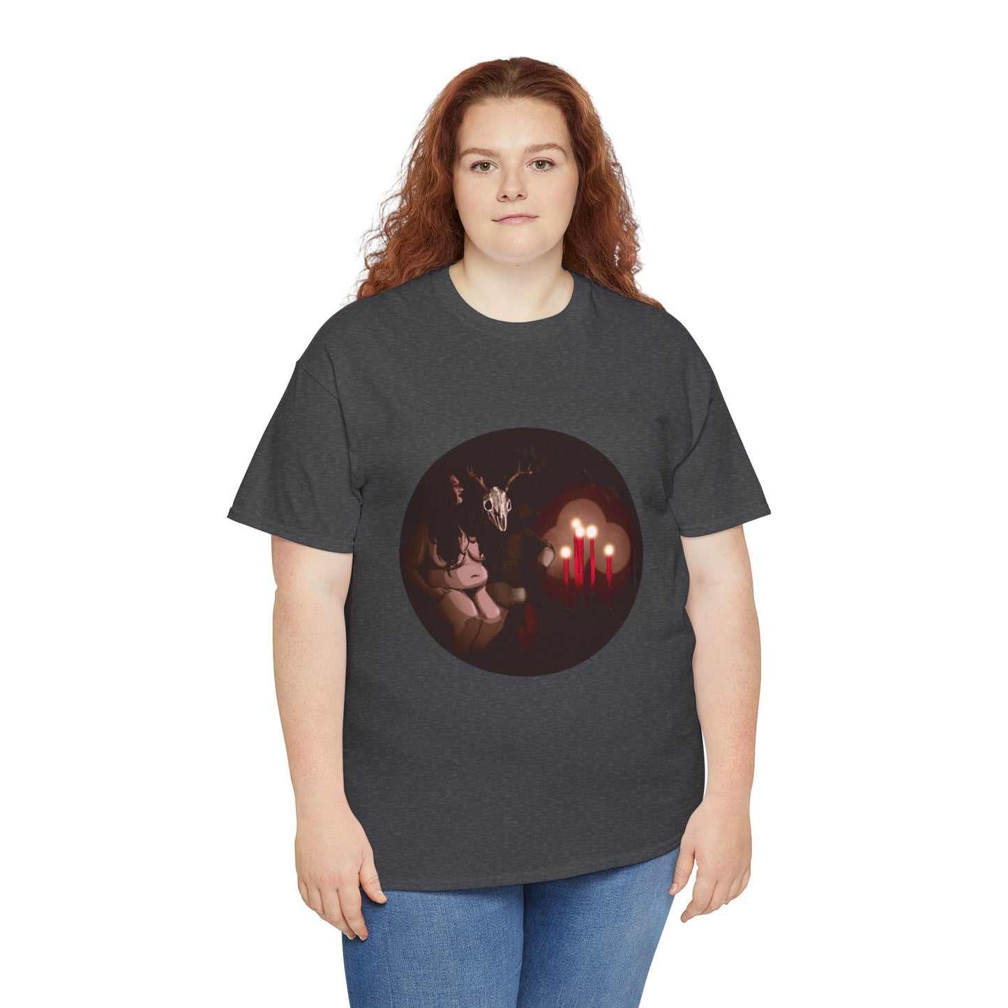 Deer Daddy Series 9: Candlelight Unisex Heavy Cotton Tee