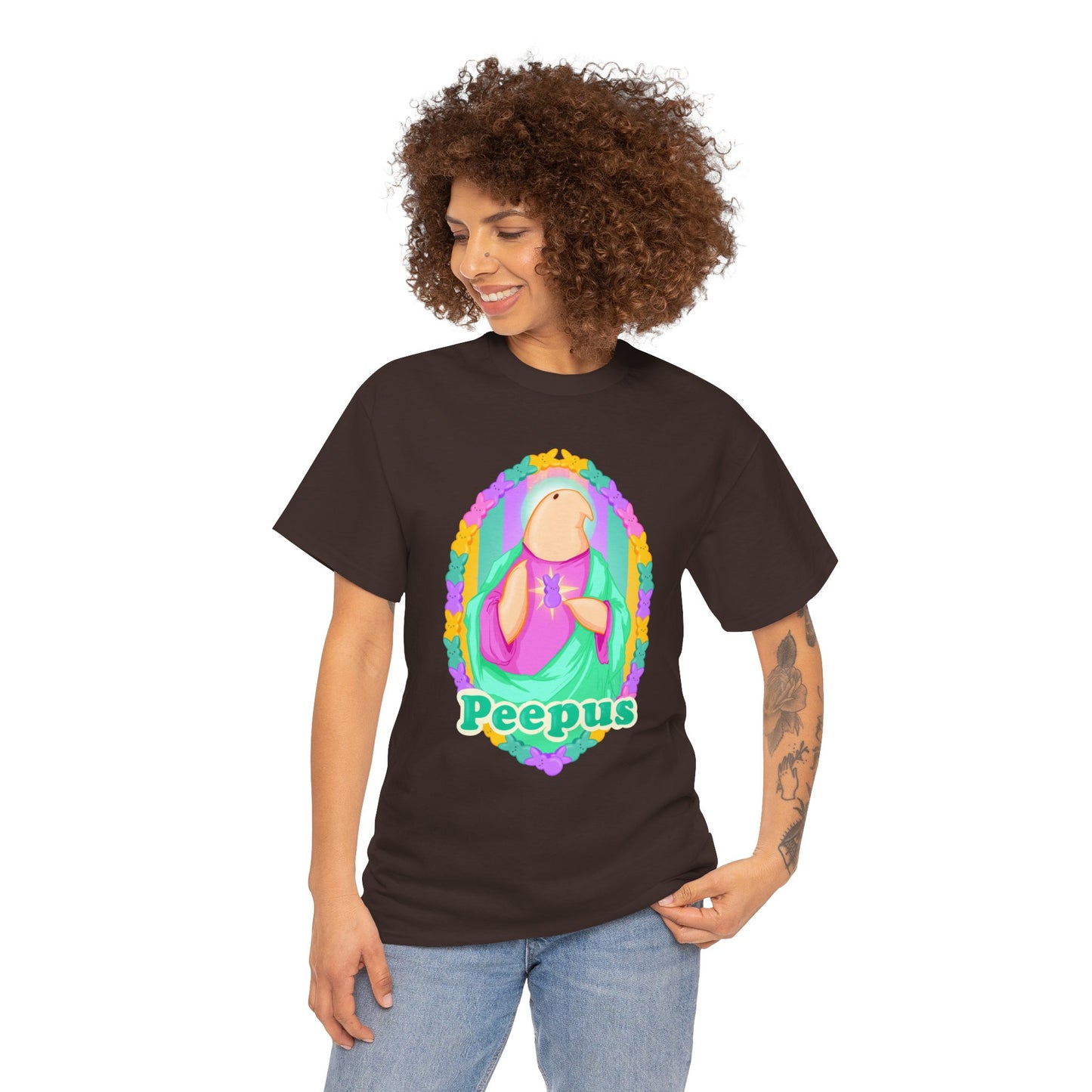 Peepus Unisex Heavy Cotton Tee