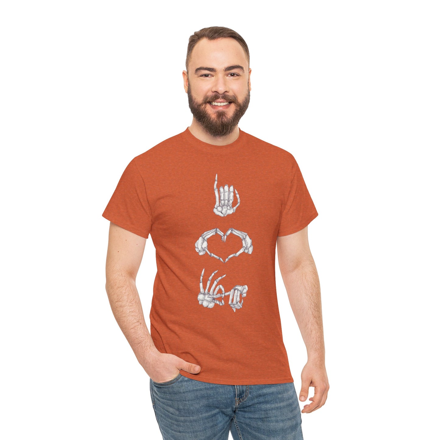 Love To Bone Unisex Heavy Cotton Tee