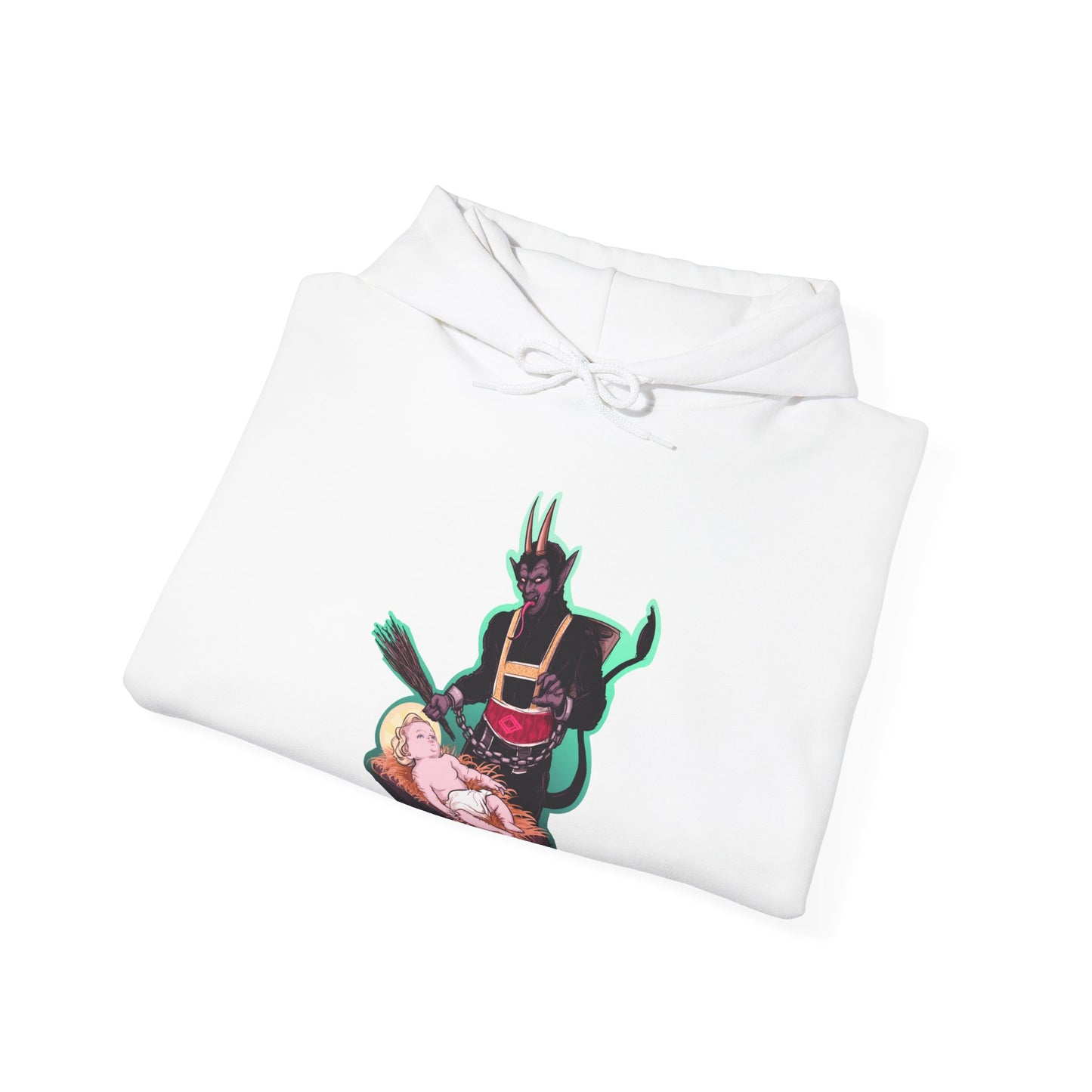 The First Krampus Unisex Heavy Blend Hooded Sweatshirt