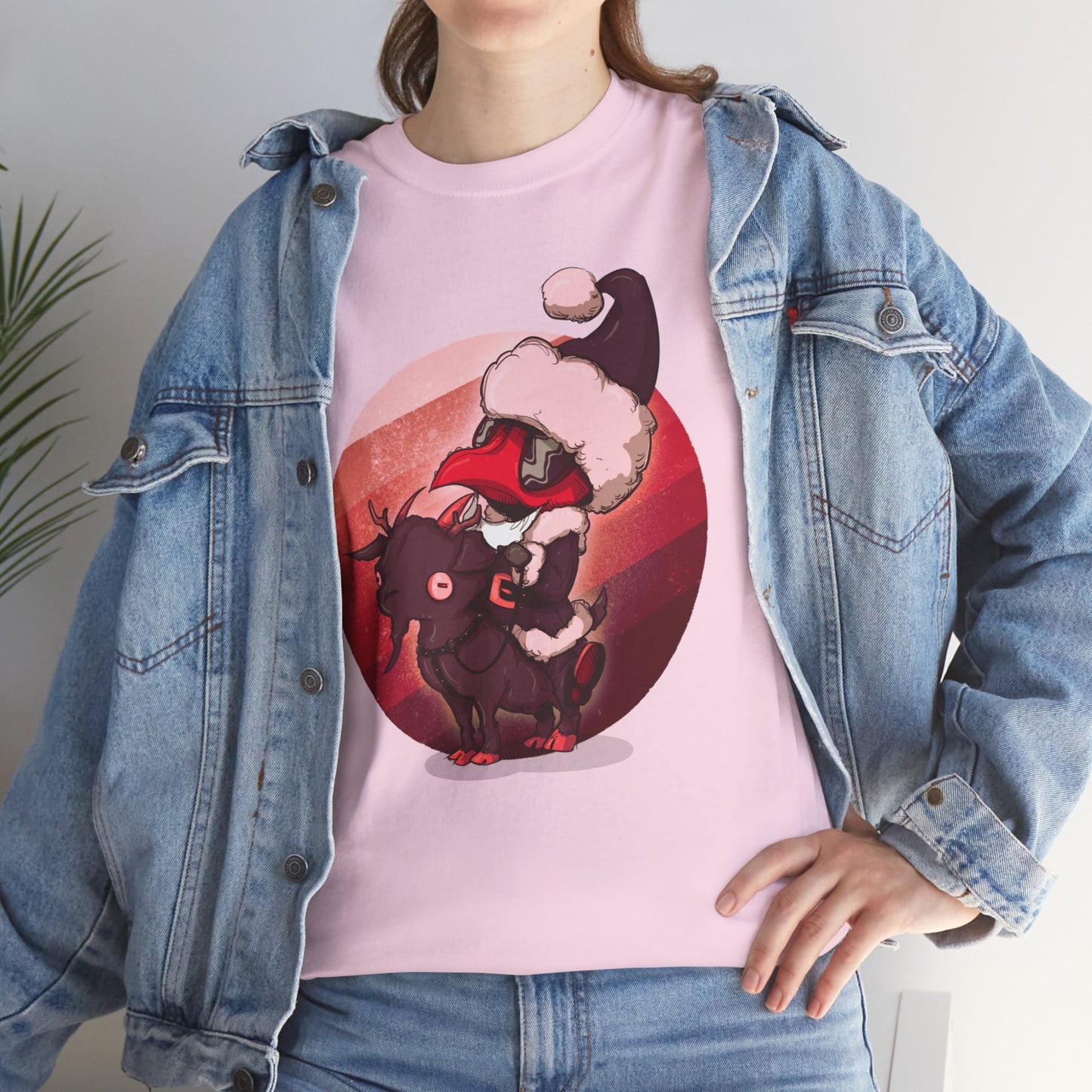 Plague Doctor Santa Unisex Heavy Cotton Tee