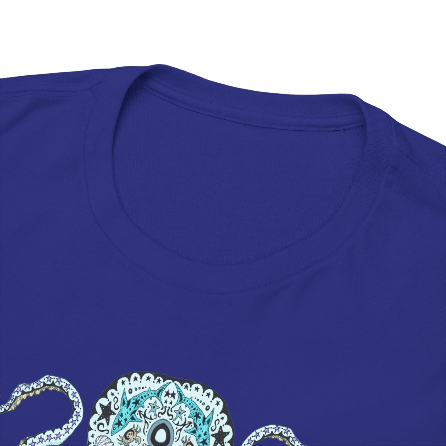 Octopus Sugar Skull Unisex Heavy Cotton Tee