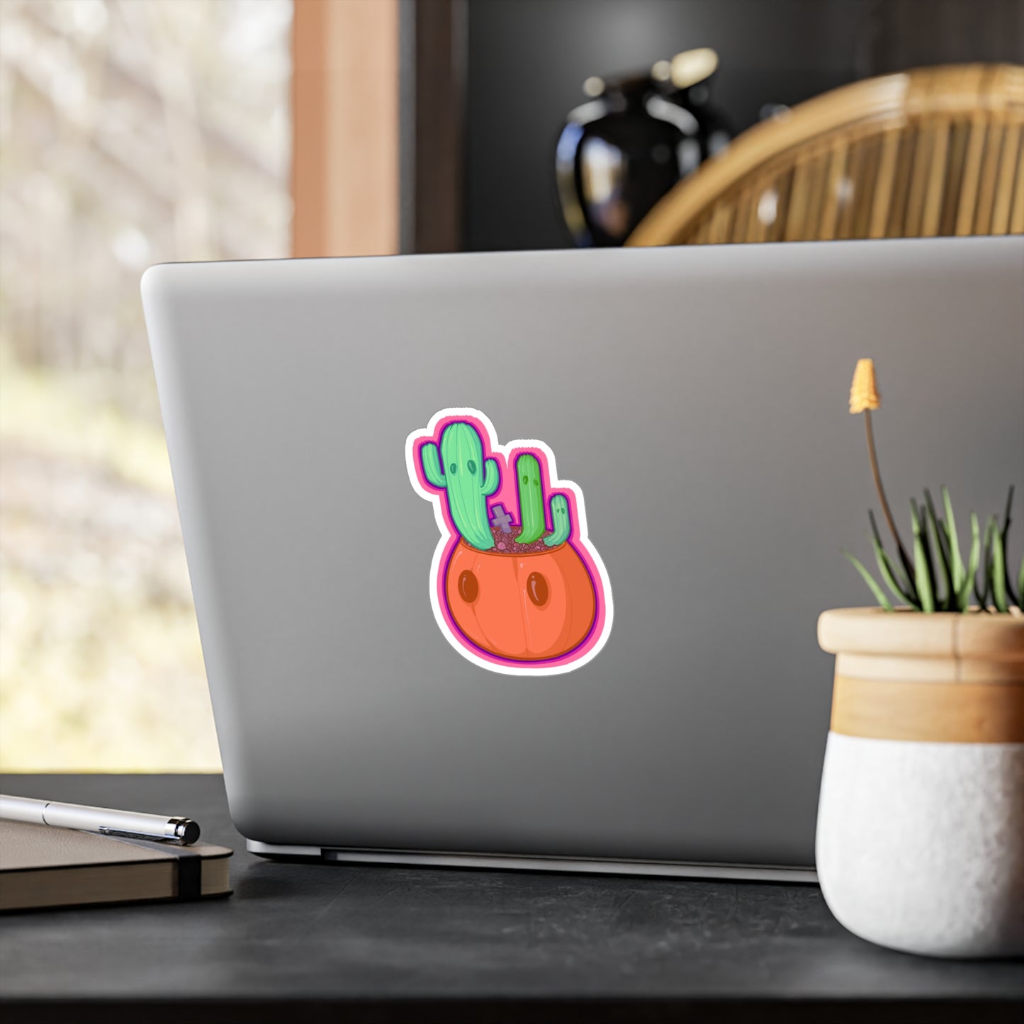 Spooky Succulents Kiss-Cut Vinyl Decal