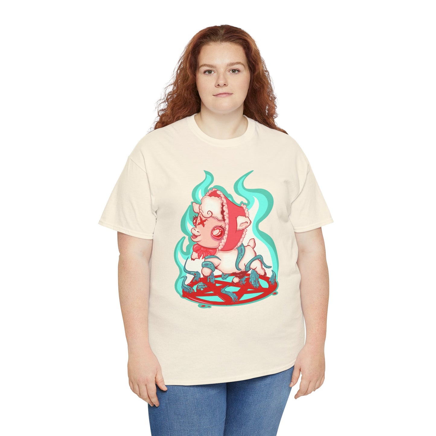 Sacrificial Lamb Unisex Heavy Cotton Tee