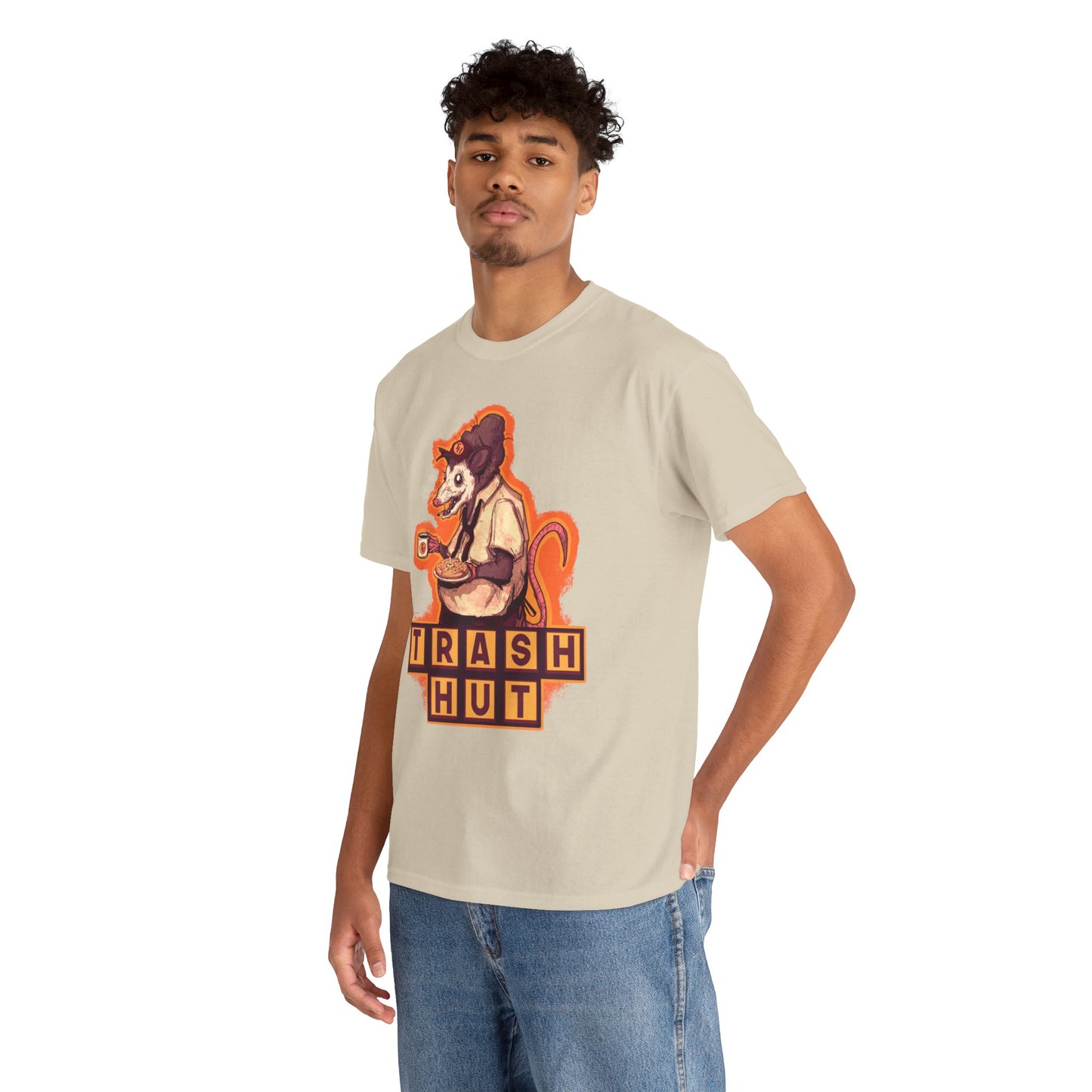 Trash Hut Unisex Heavy Cotton Tee