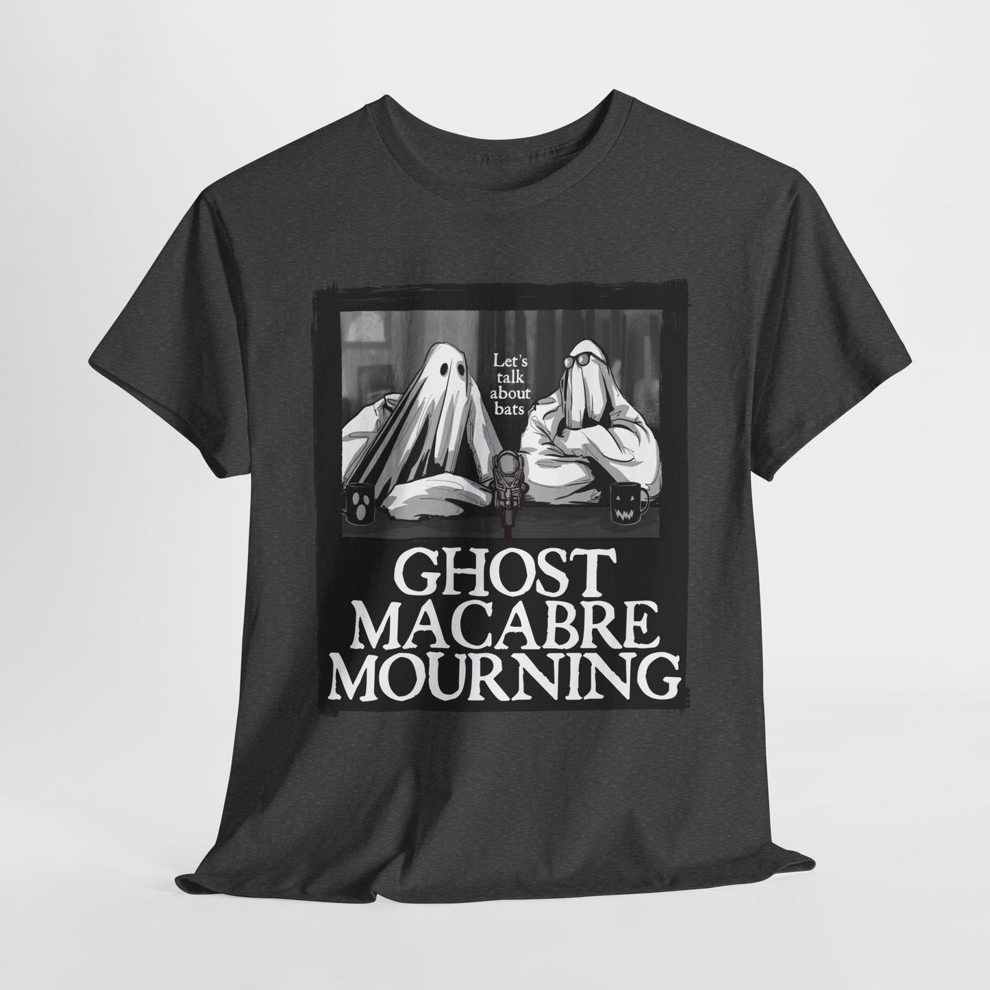Ghost Macabre Mourning Unisex Heavy Cotton Tee