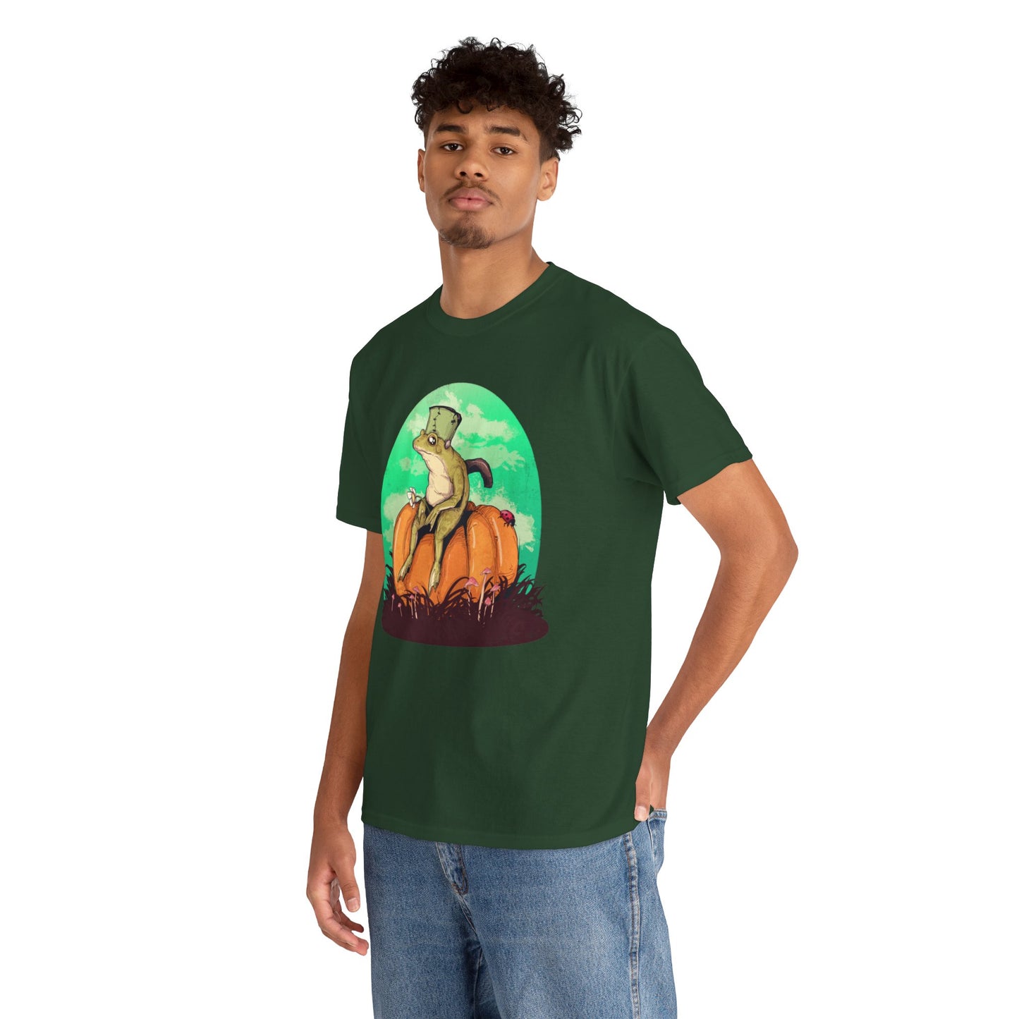 Frogenstein Unisex Heavy Cotton Tee