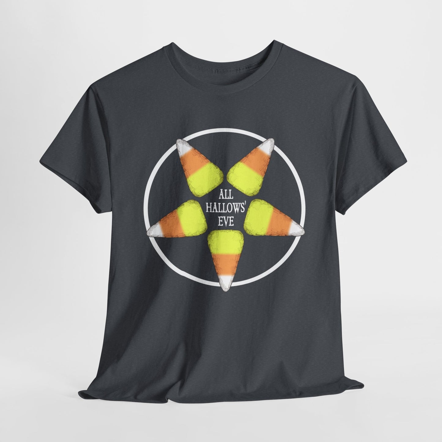 Halloween Pentagram Unisex Heavy Cotton Tee