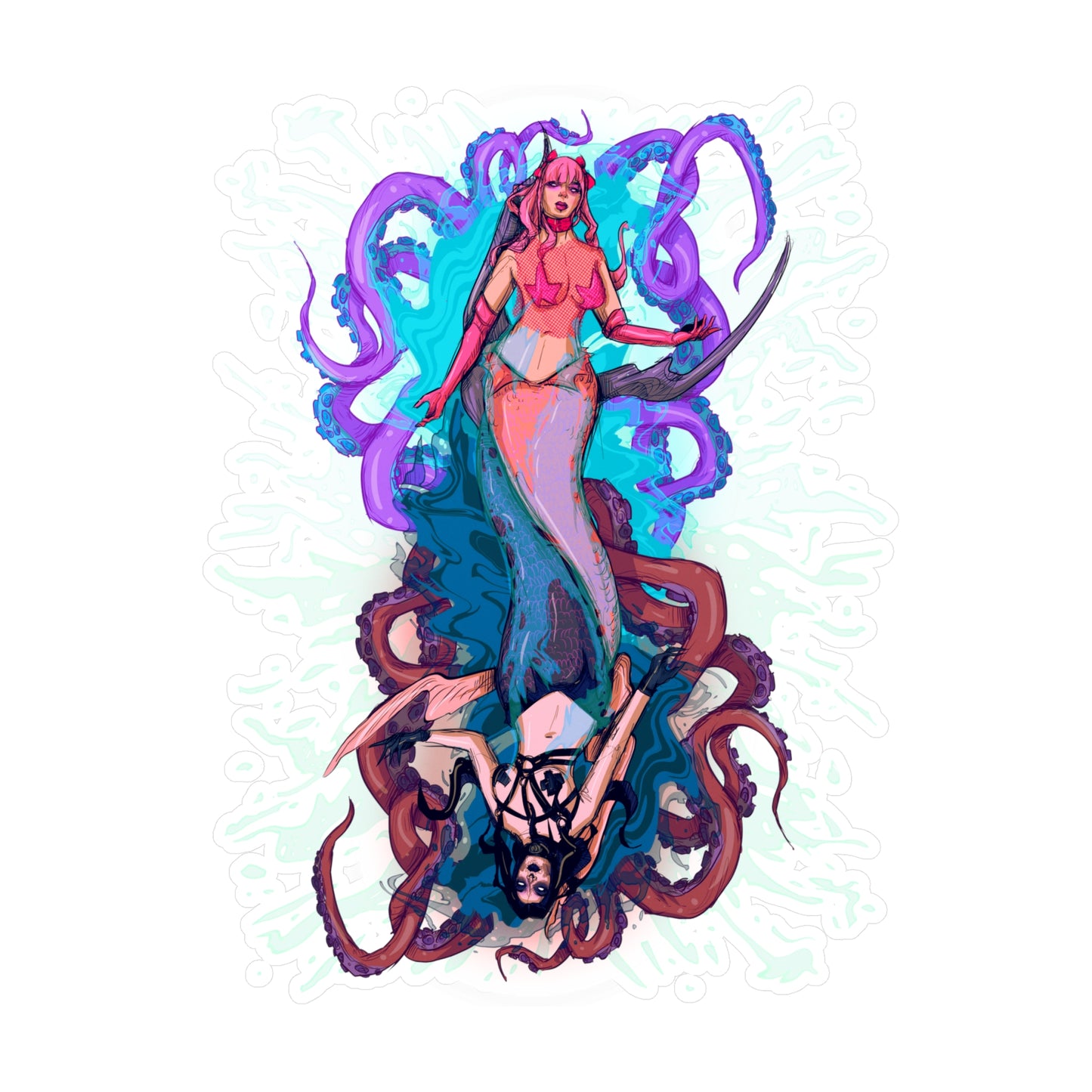 Siren Sisters Kiss-Cut Vinyl Decal