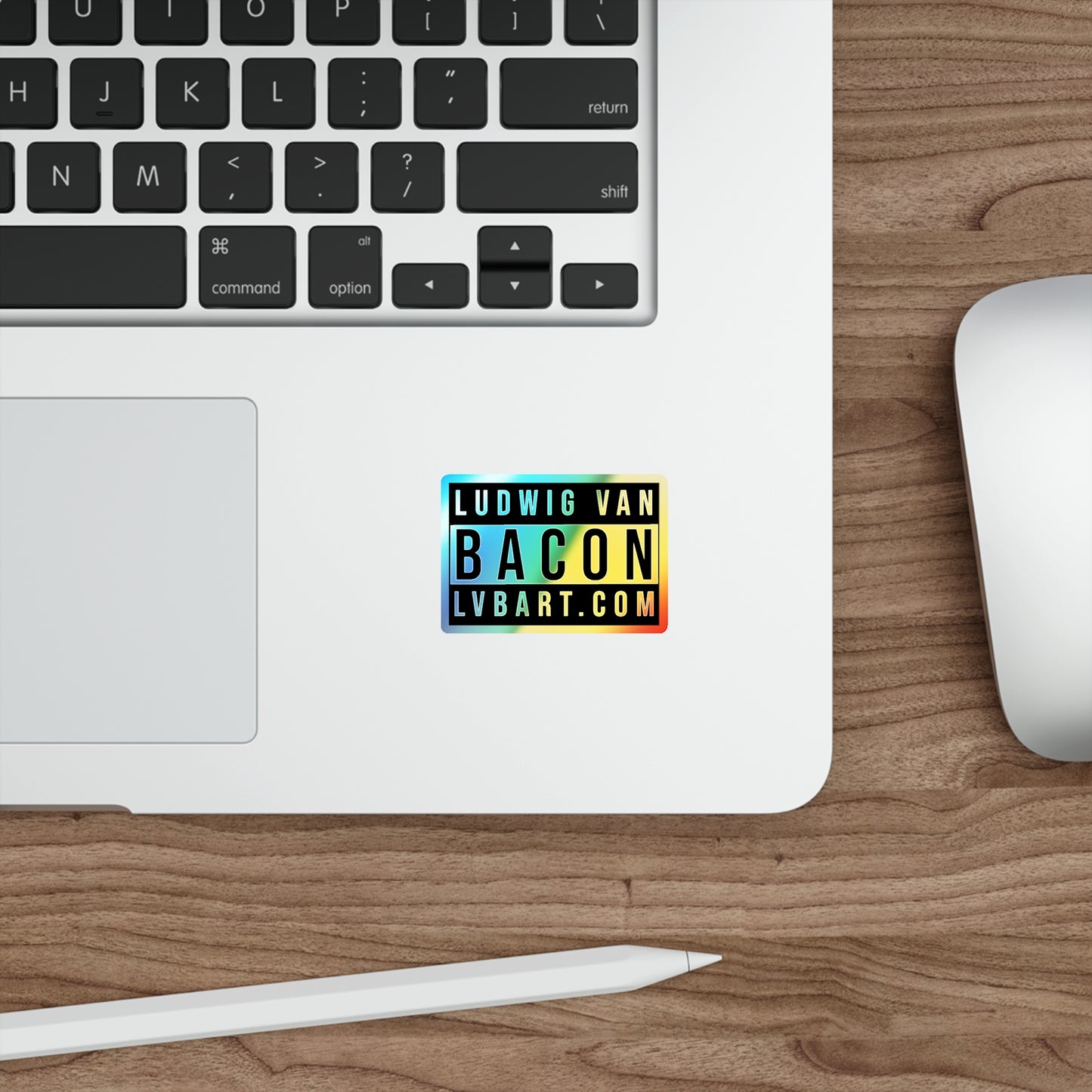 LVB Art Advisory Holographic Die-cut Stickers