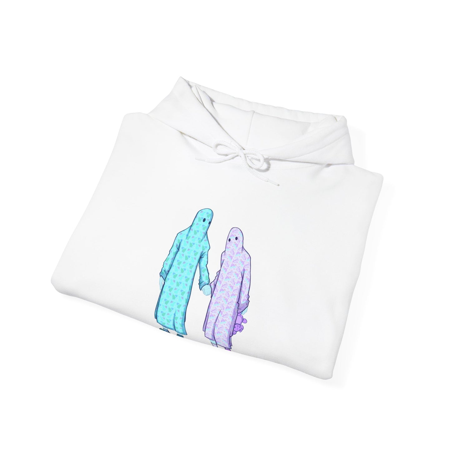 Ghost Kids Unisex Heavy Blend Hooded Sweatshirt