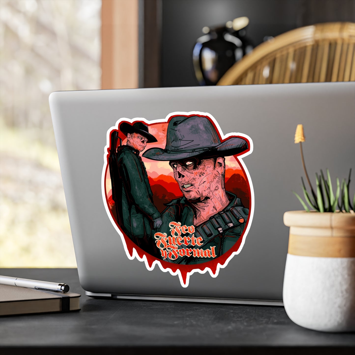 Feo Fuerte y Formal Kiss-Cut Vinyl Decal