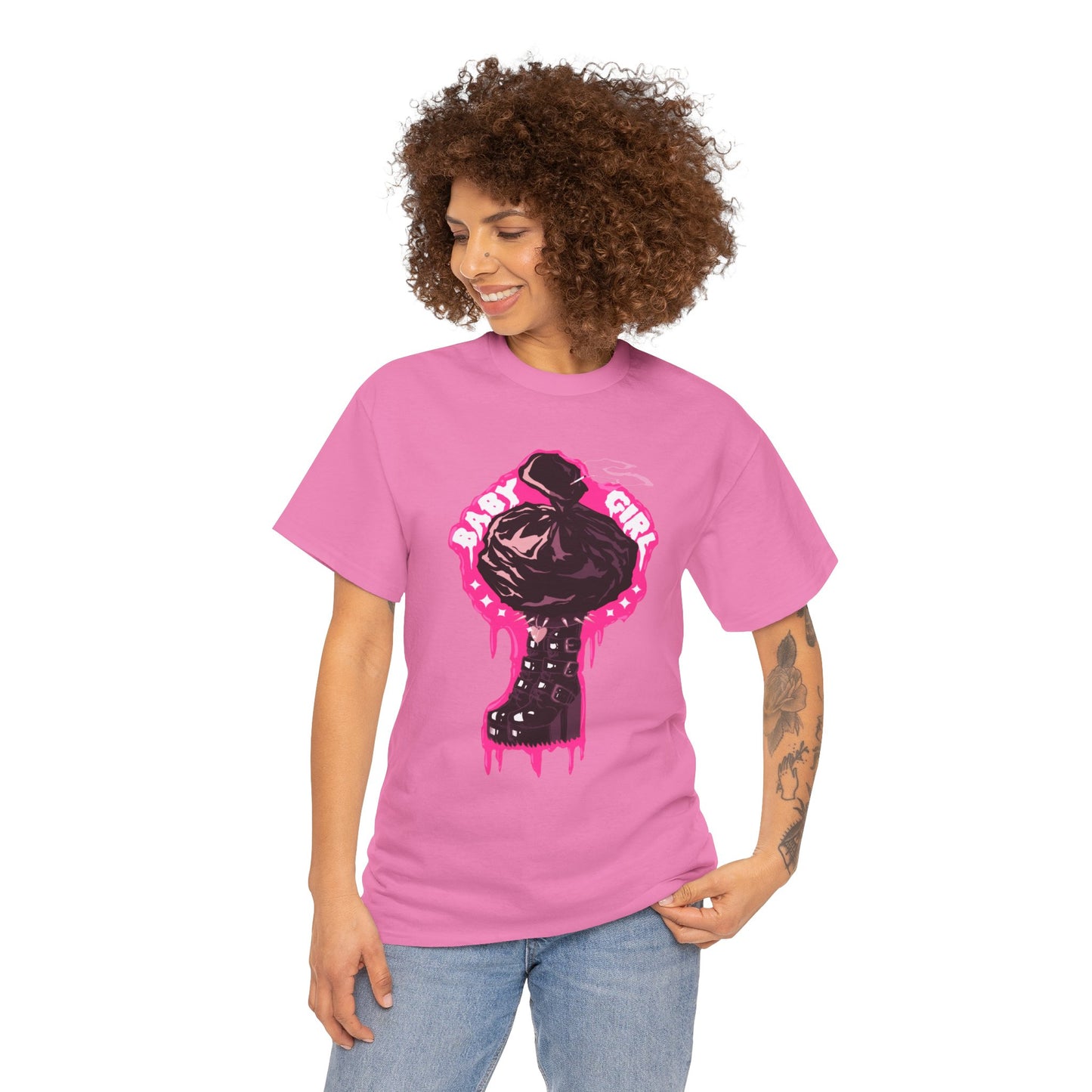 Trash Baby Girl Unisex Heavy Cotton Tee