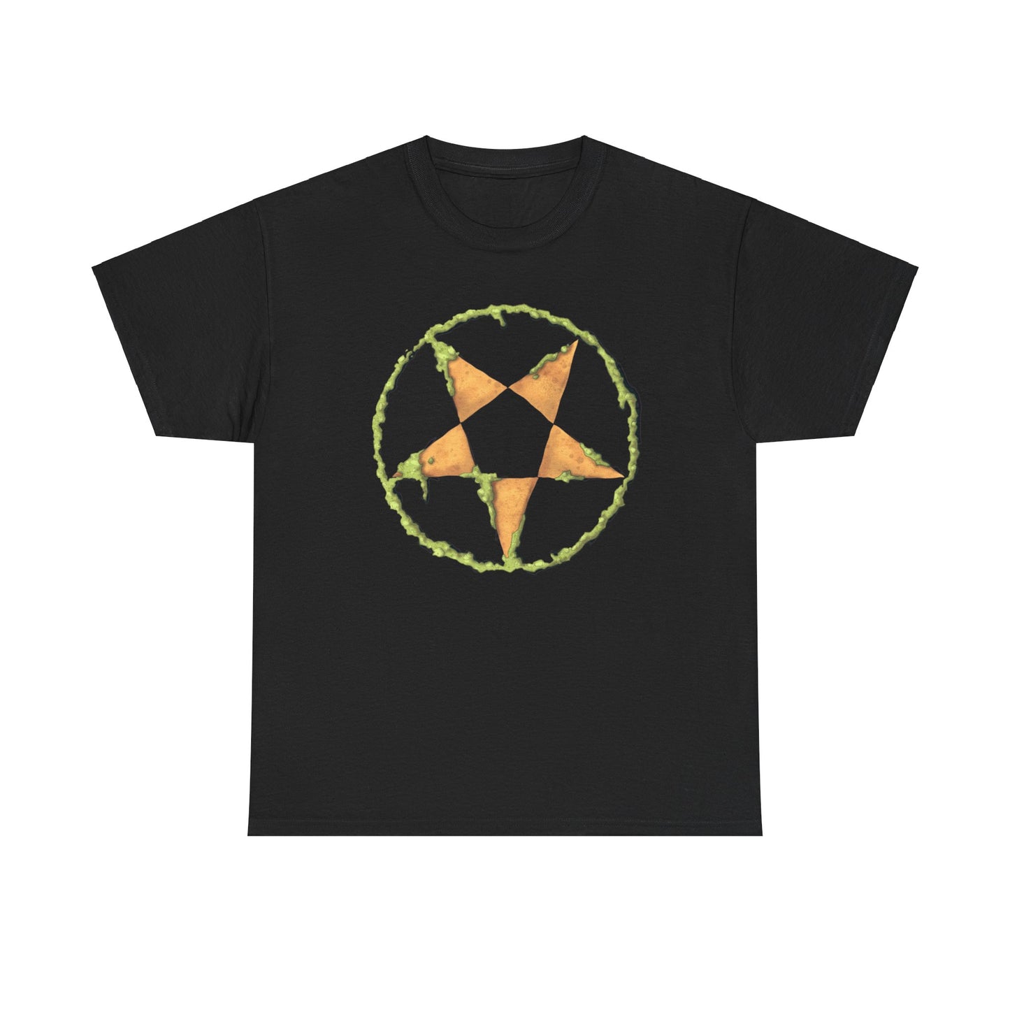 Guacamole Pentagram Unisex Heavy Cotton Tee