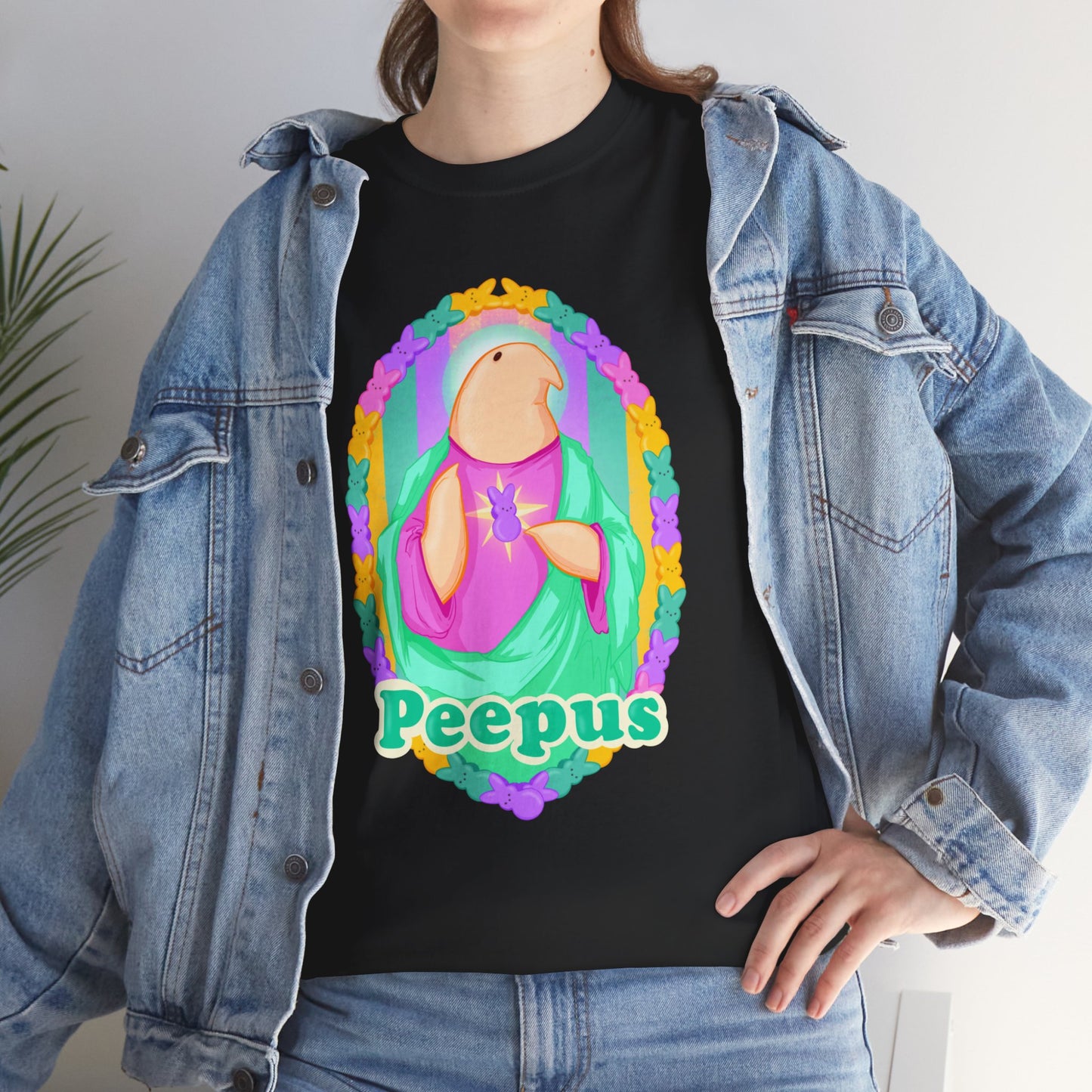 Peepus Unisex Heavy Cotton Tee