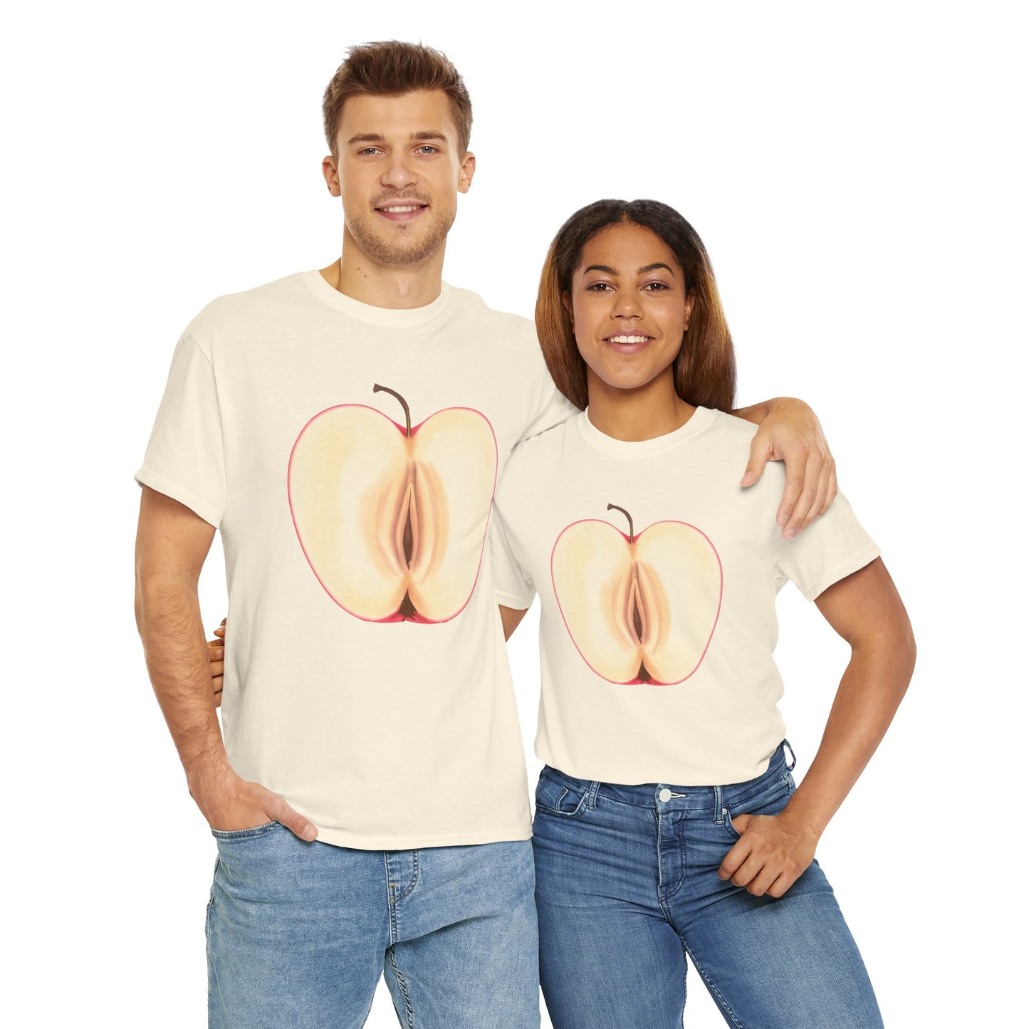 Apple Unisex Heavy Cotton Tee