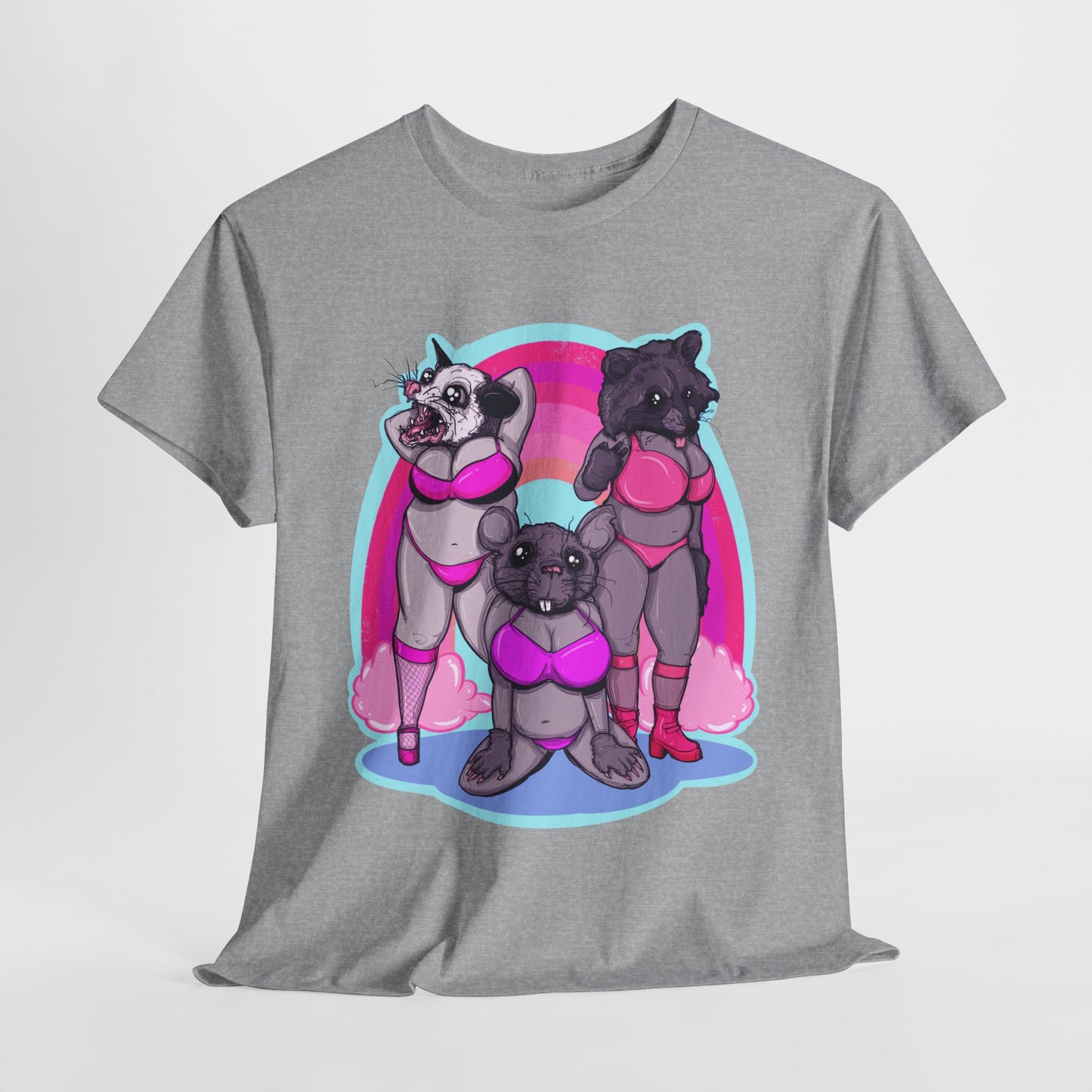 Live Fast Eat Trash Unisex Heavy Cotton Tee