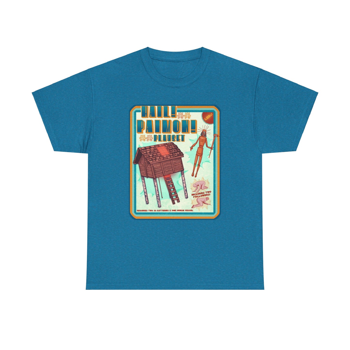 Hail Paimon Playset Unisex Heavy Cotton Tee