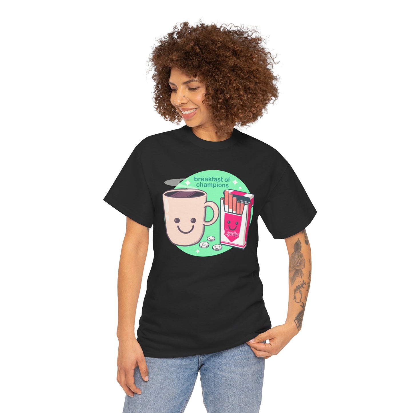 Breakfast of Champions Unisex Heavy Cotton Tee