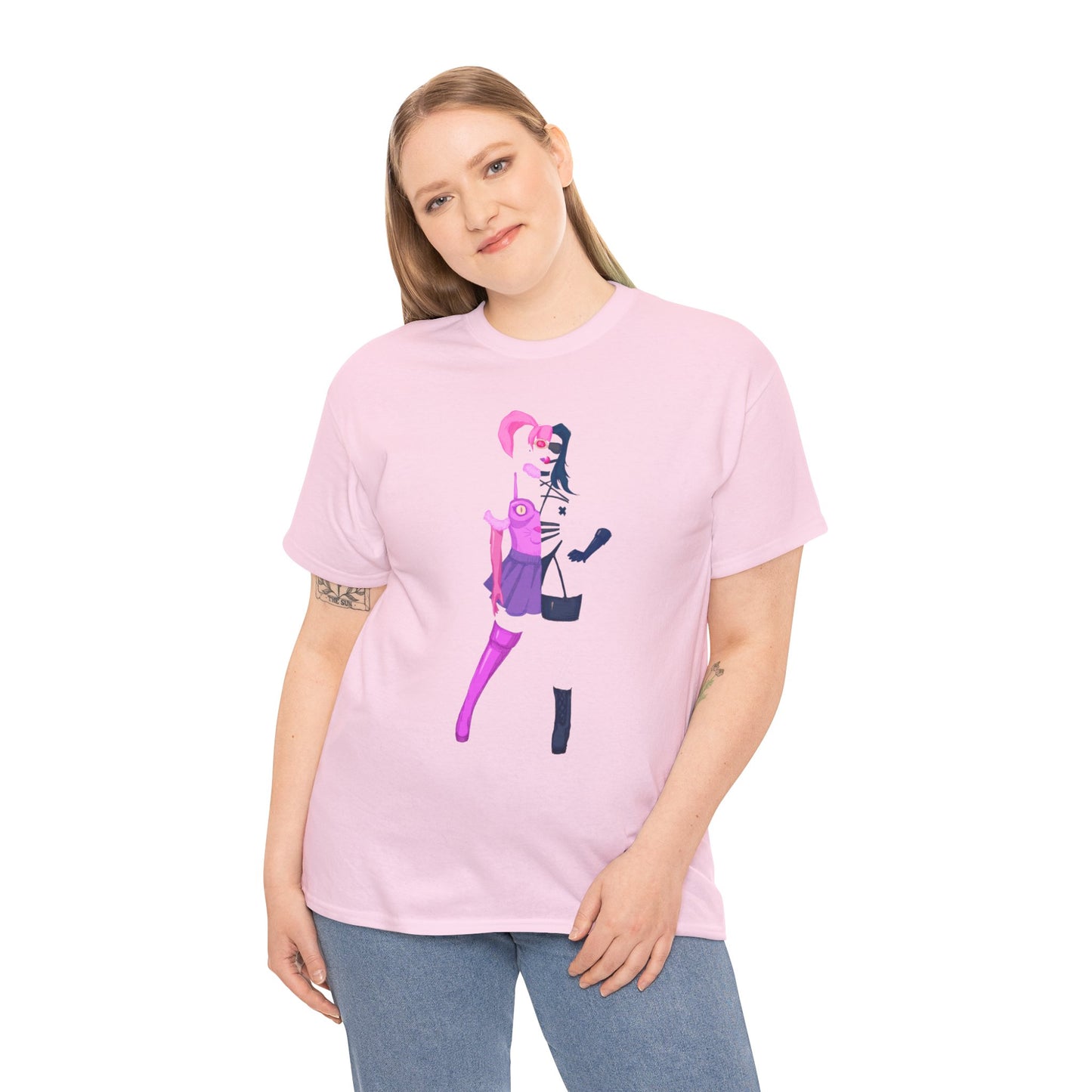 Spilt Personality Unisex Heavy Cotton Tee