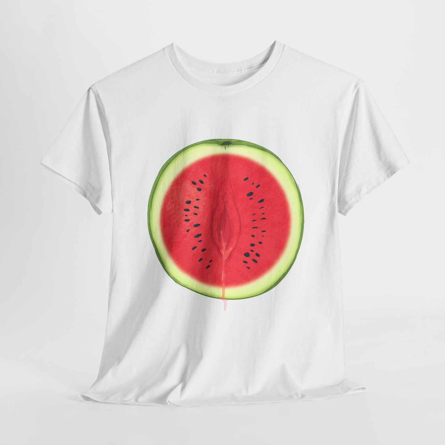 Juicy Watermelon Unisex Heavy Cotton Tee