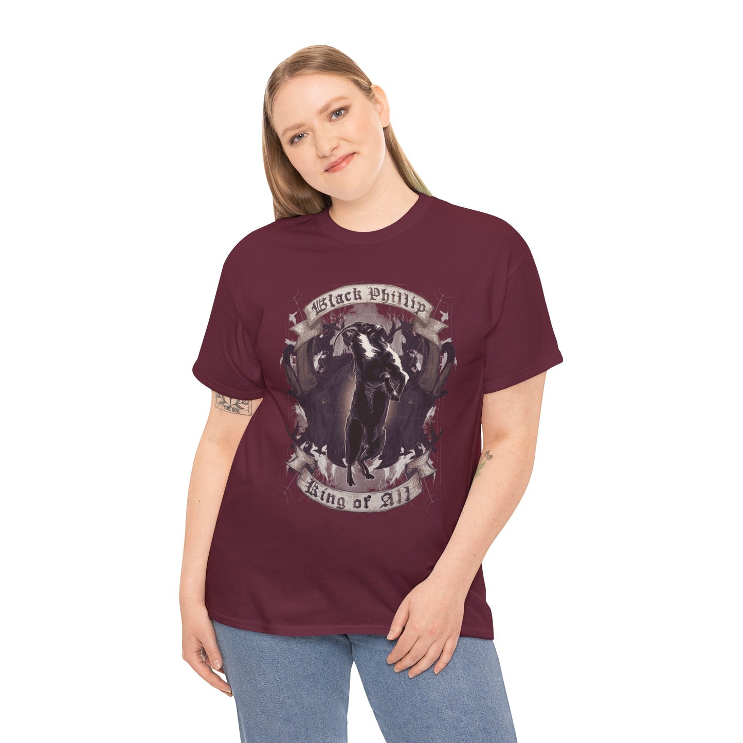 Black Phillip Unisex Heavy Cotton Tee