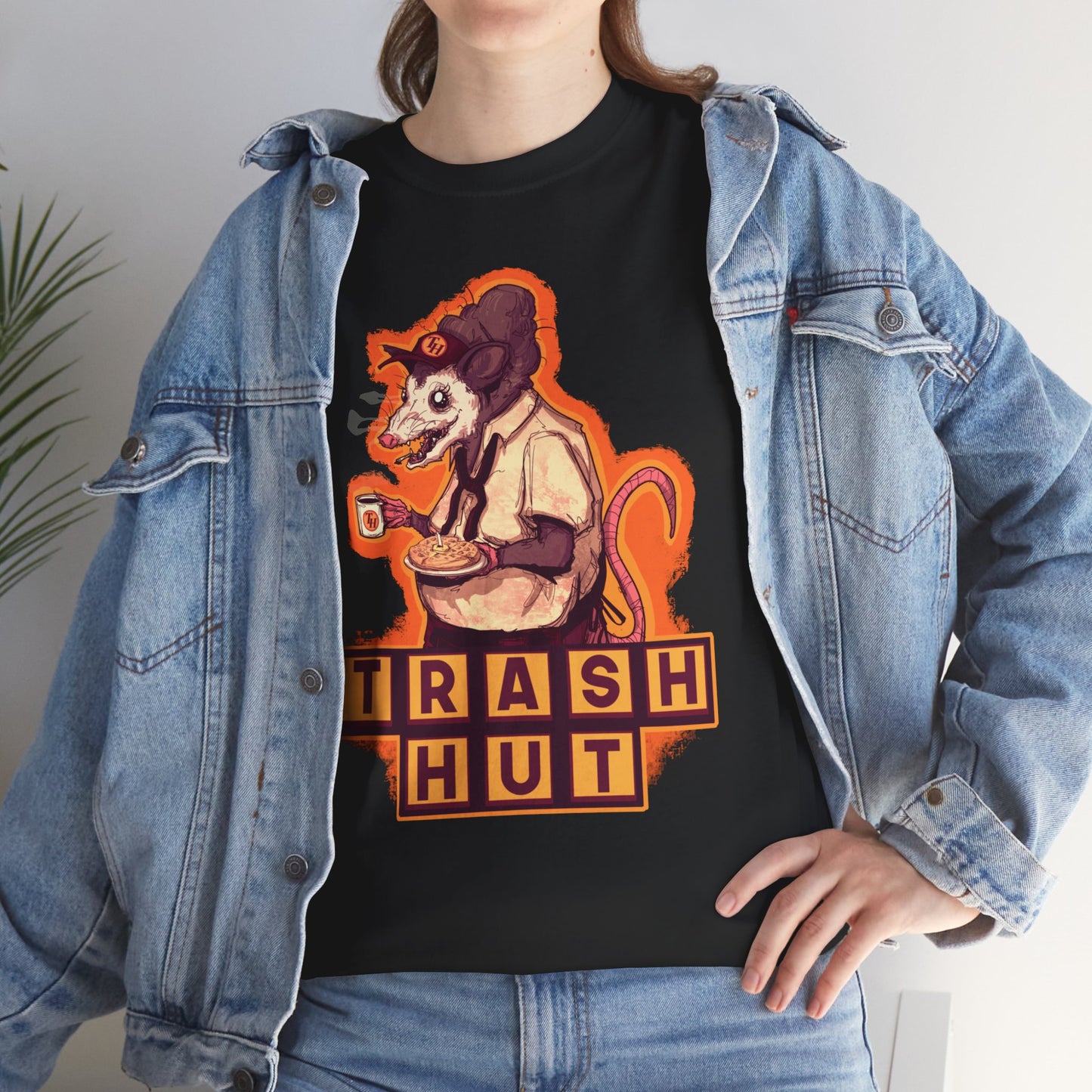 Trash Hut Unisex Heavy Cotton Tee