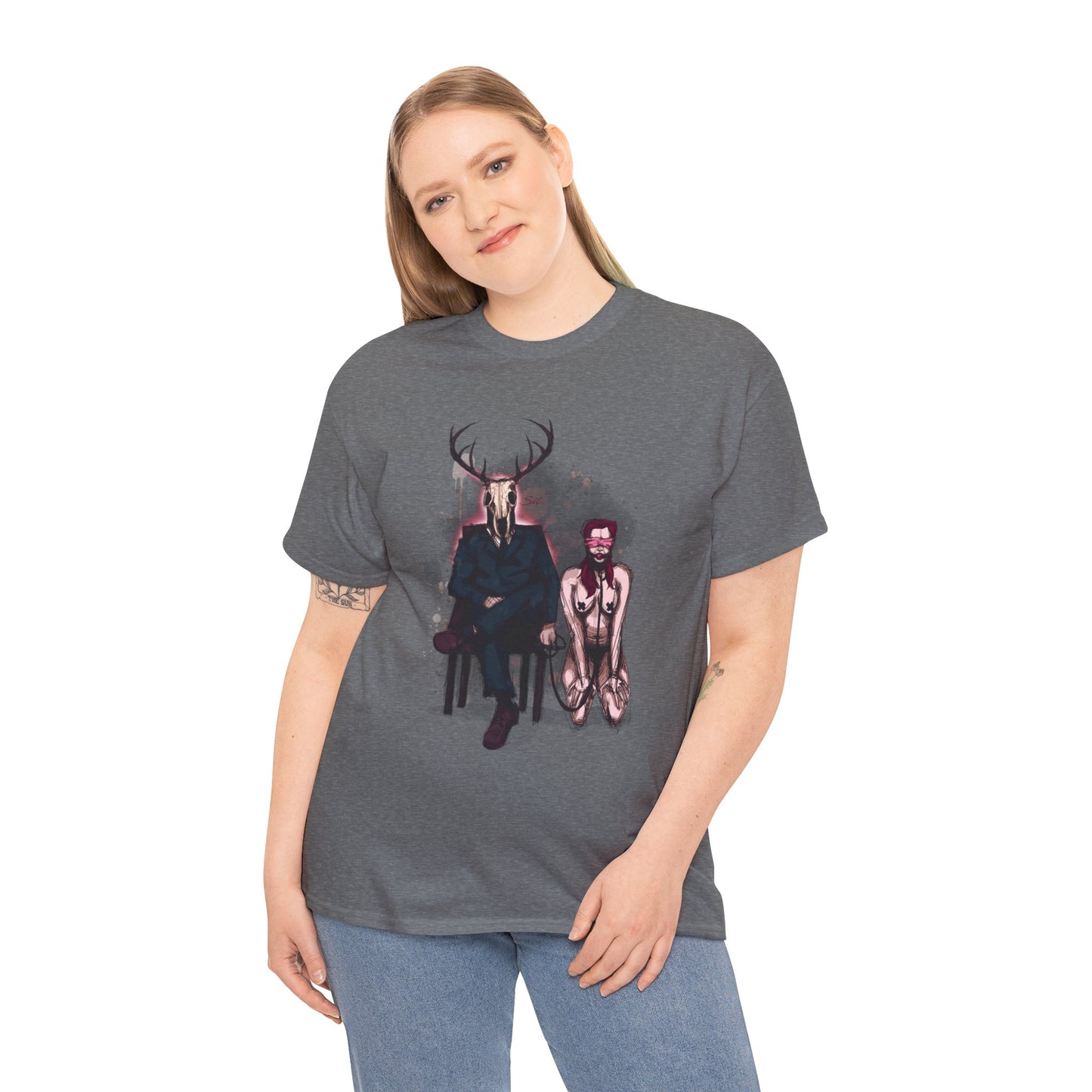 Deer Daddy Series 1: Sit Unisex Heavy Cotton Tee