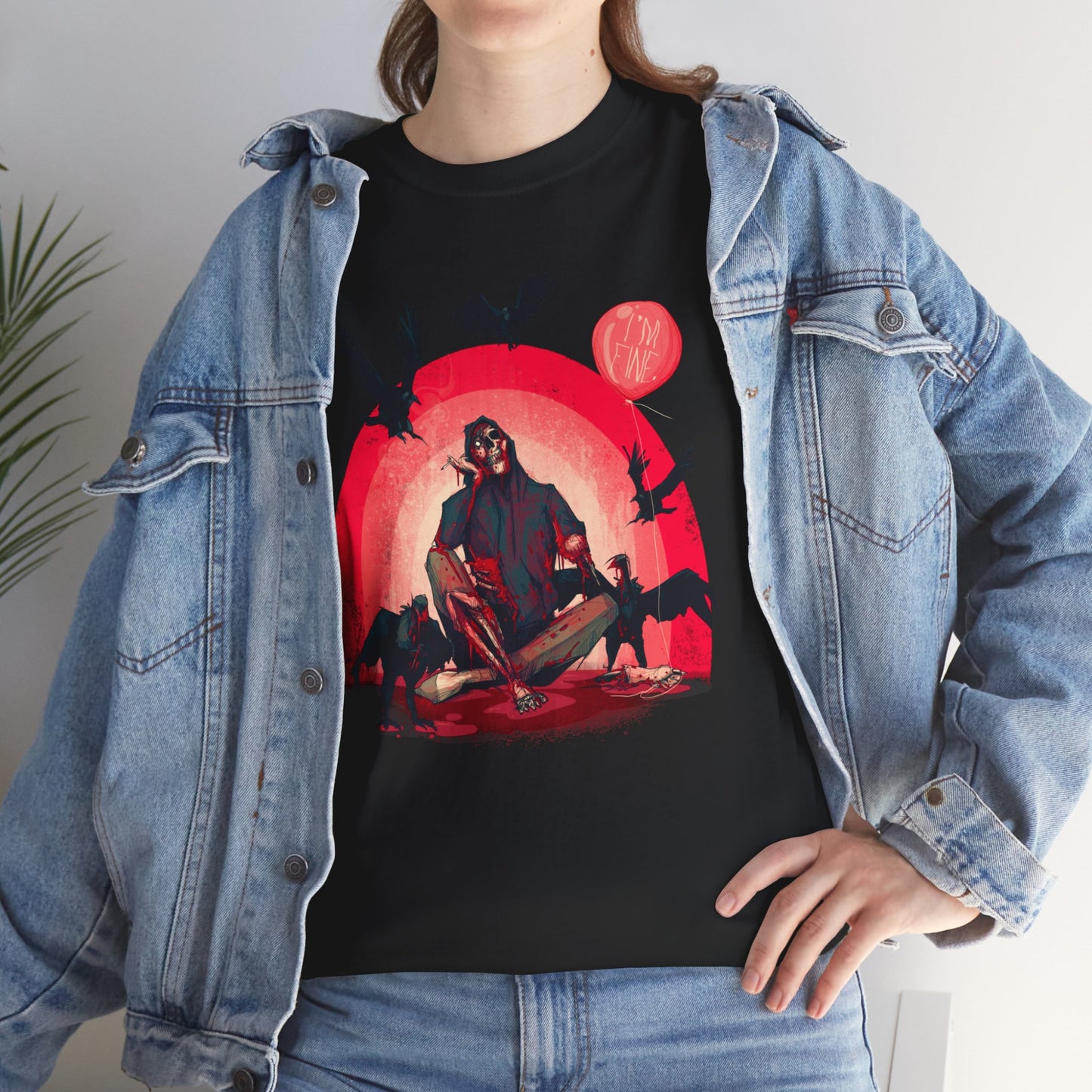 I'm Fine Unisex Heavy Cotton Tee