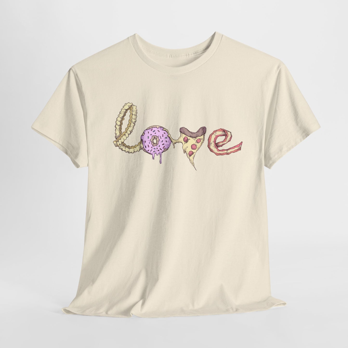 Food Love Unisex Heavy Cotton Tee