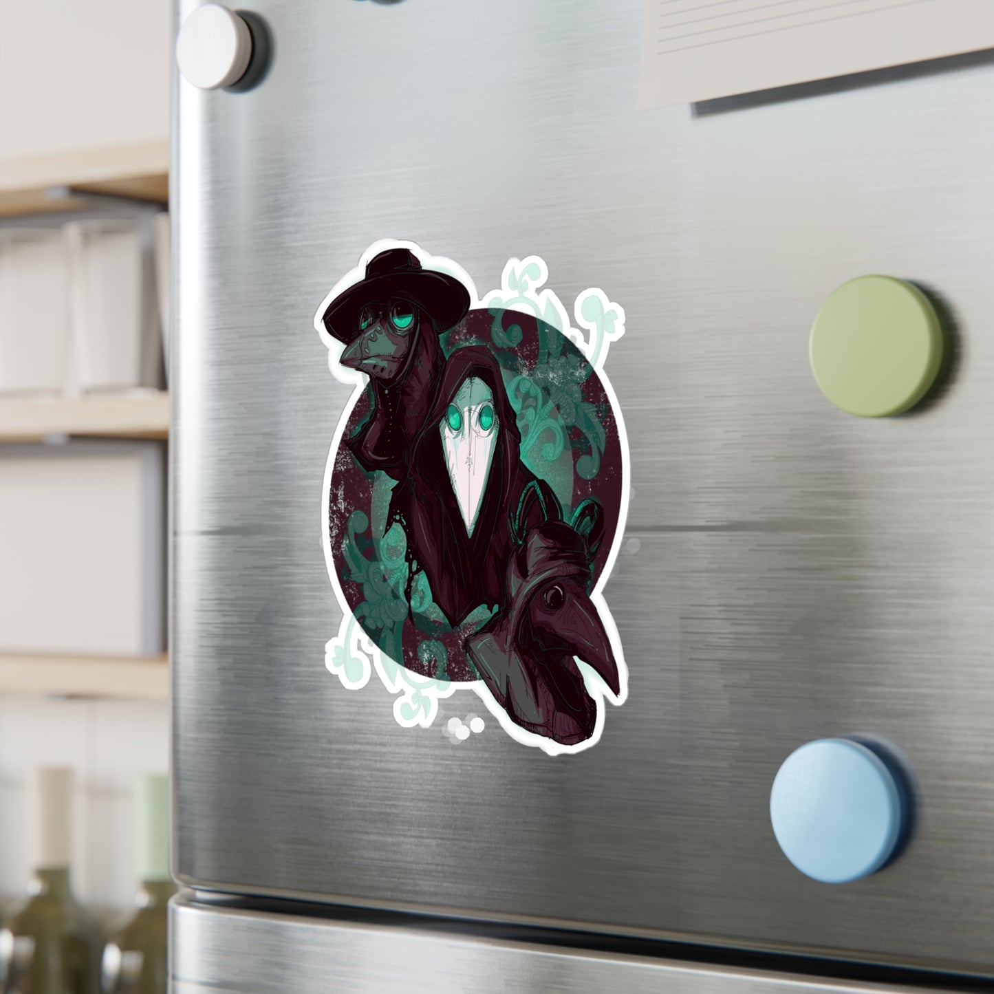 The Doctors Kiss-Cut Vinyl Decal