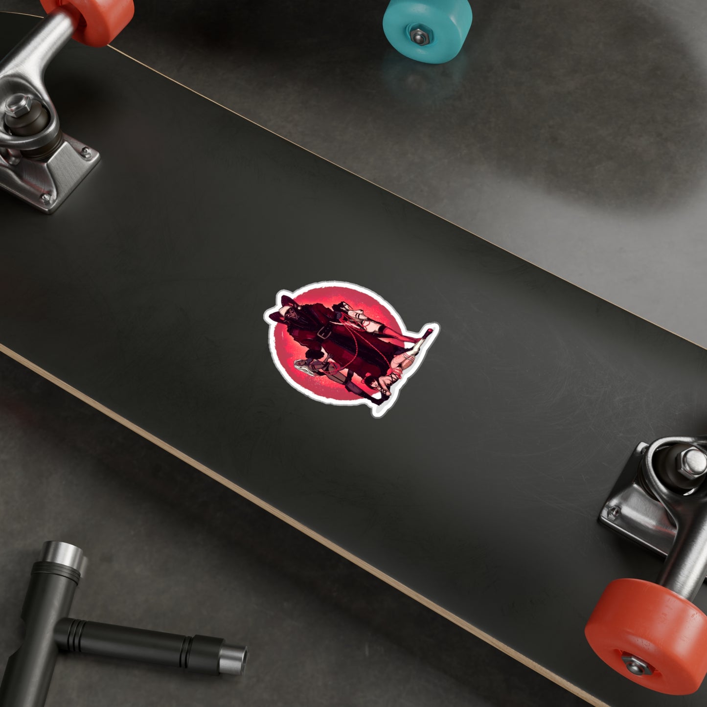 Krampus Daddy Kiss-Cut Vinyl Decal