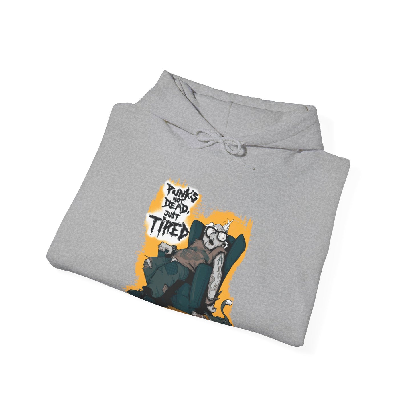 Punk's Not Dead Unisex Heavy Blend Hooded Sweatshirt