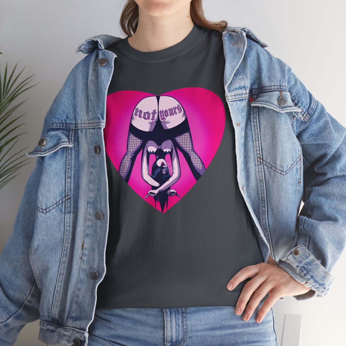 Not Yours Unisex Heavy Cotton Tee