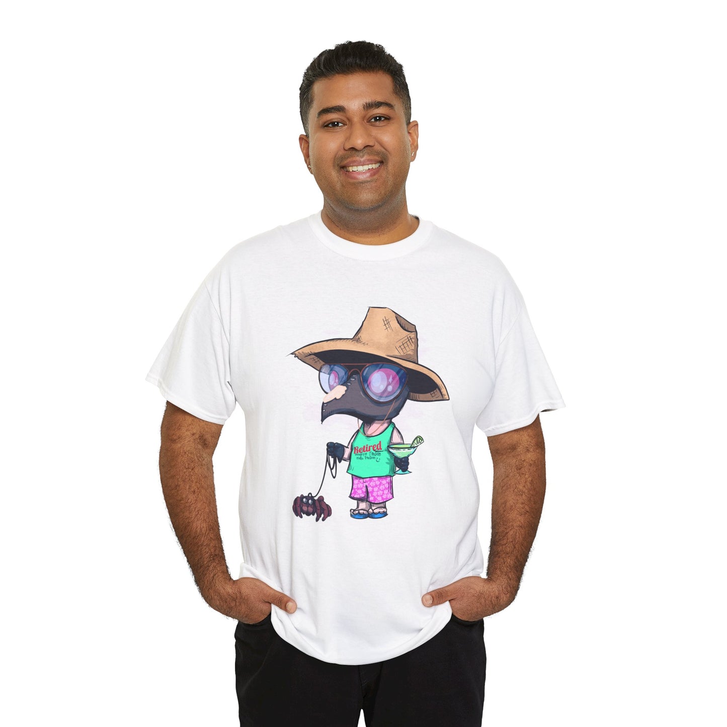 Plague Vacation Unisex Heavy Cotton Tee