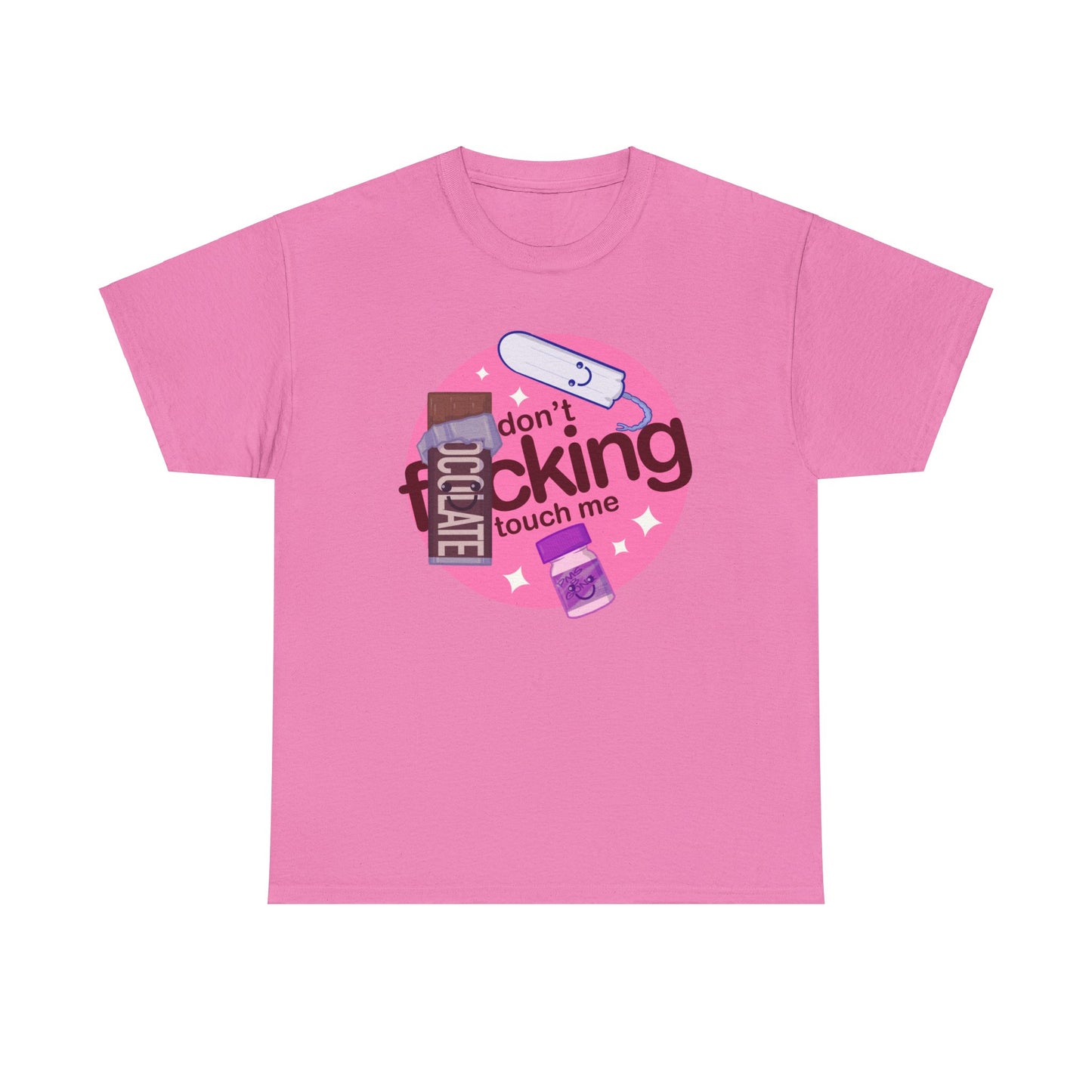 Don't Touch Me Unisex Heavy Cotton Tee