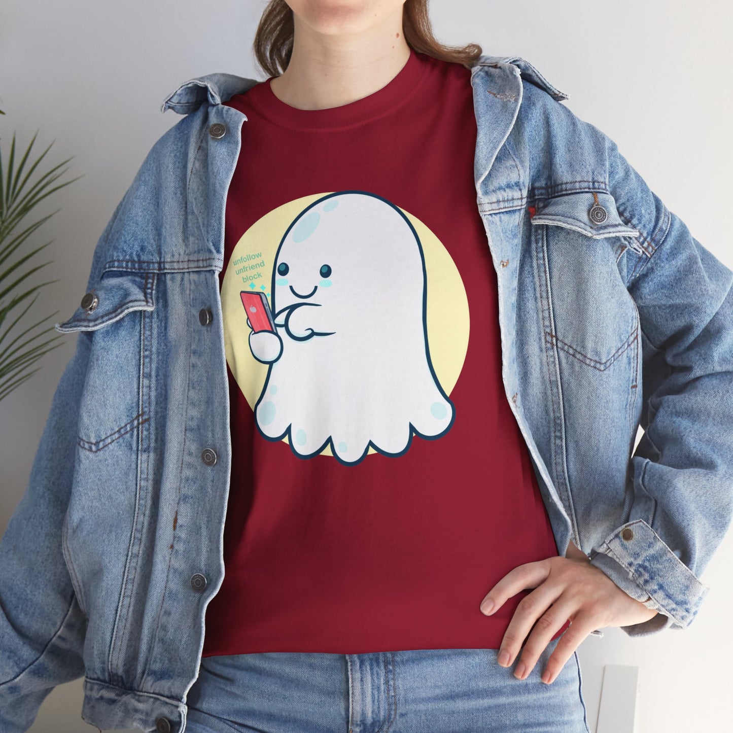 Ghosted Unisex Heavy Cotton Tee