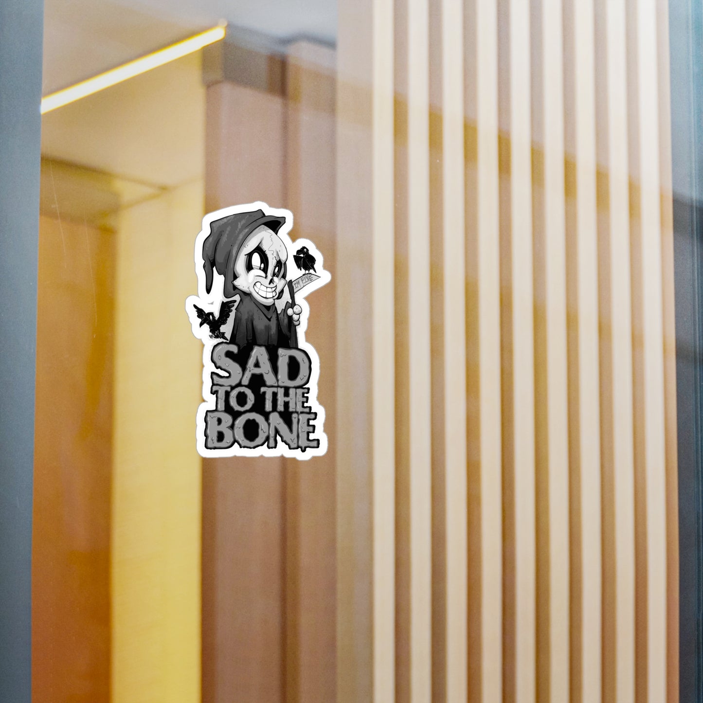 Sad To The Bone II Kiss-Cut Vinyl Decal