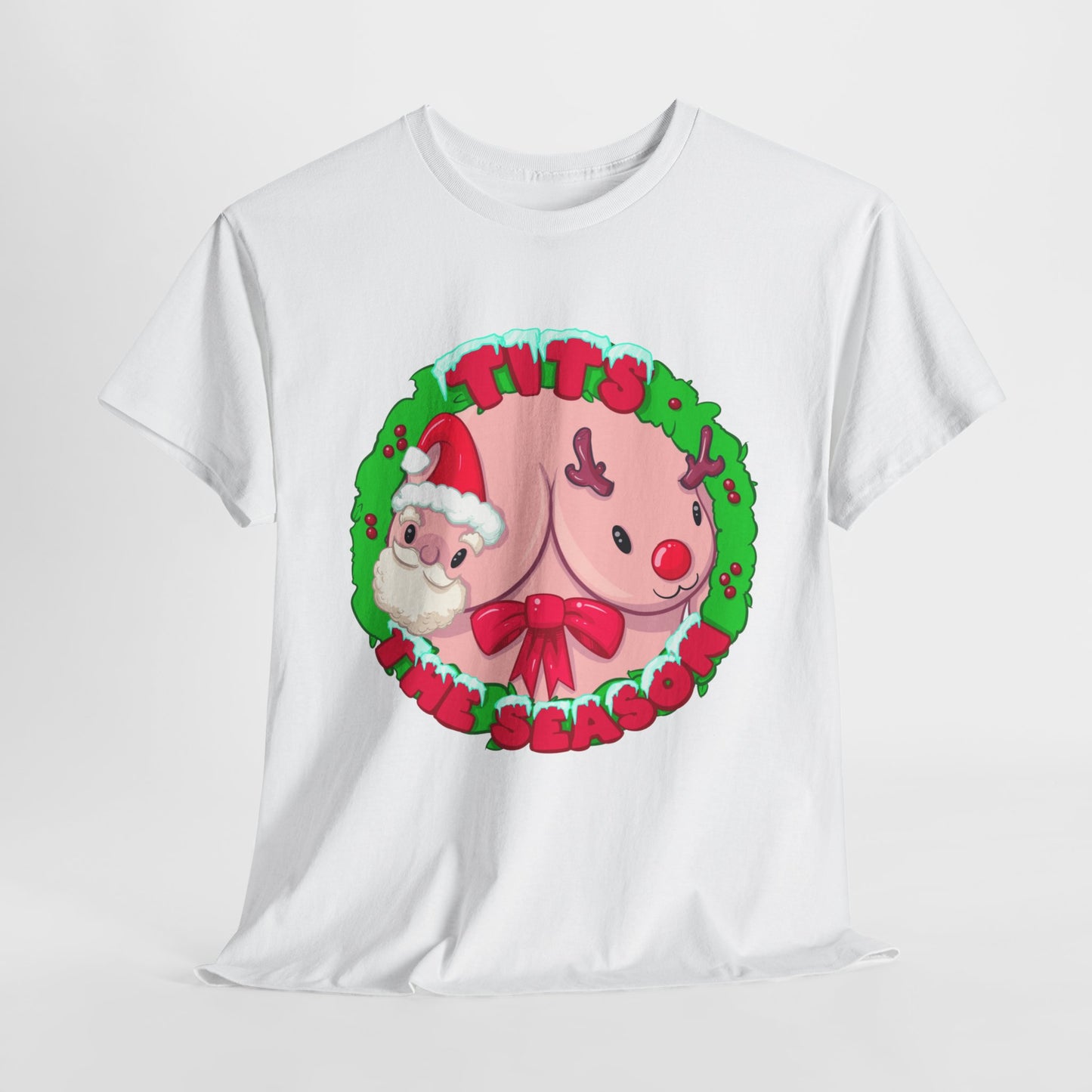 Tits The Season Unisex Heavy Cotton Tee