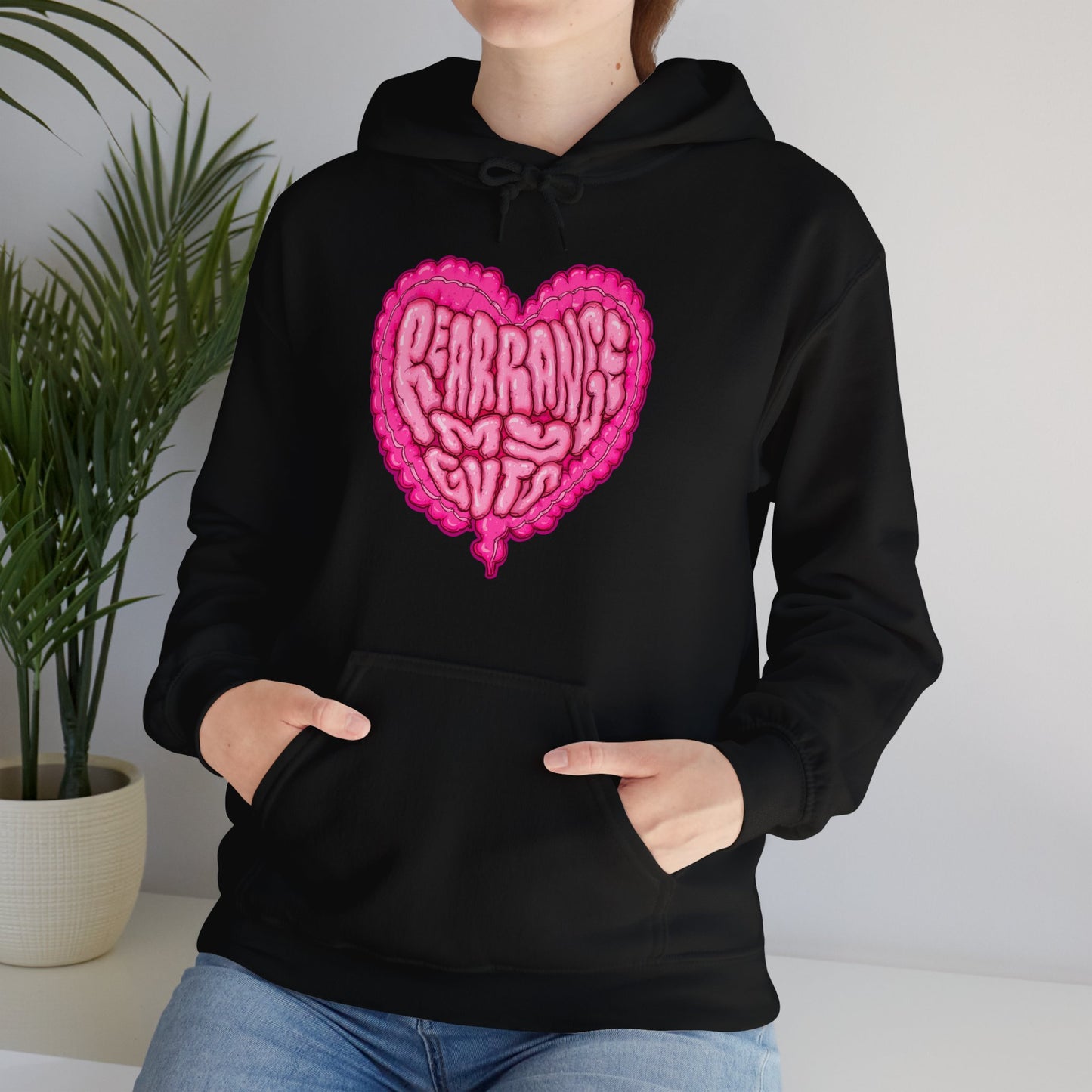 Rearrange My Guts Unisex Heavy Blend Hooded Sweatshirt
