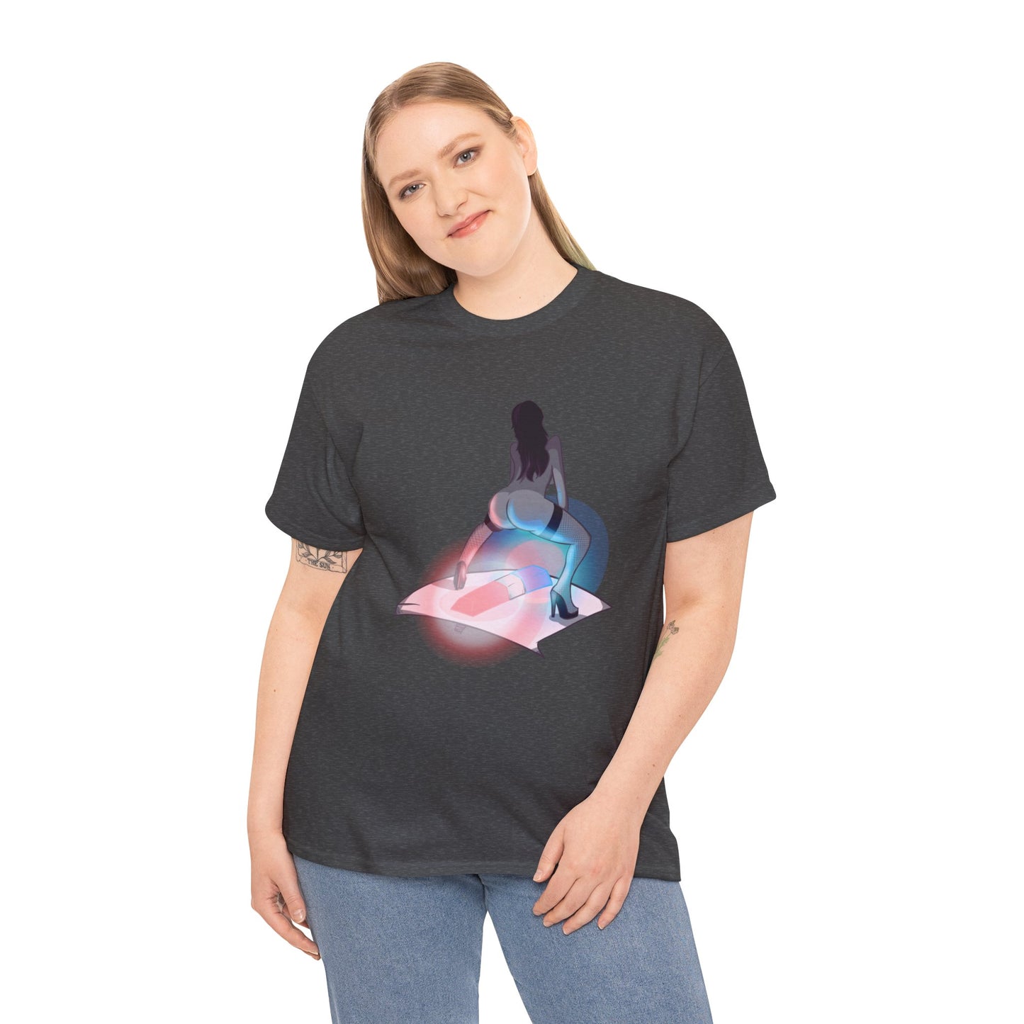 Twerking Under Influence Unisex Heavy Cotton Tee