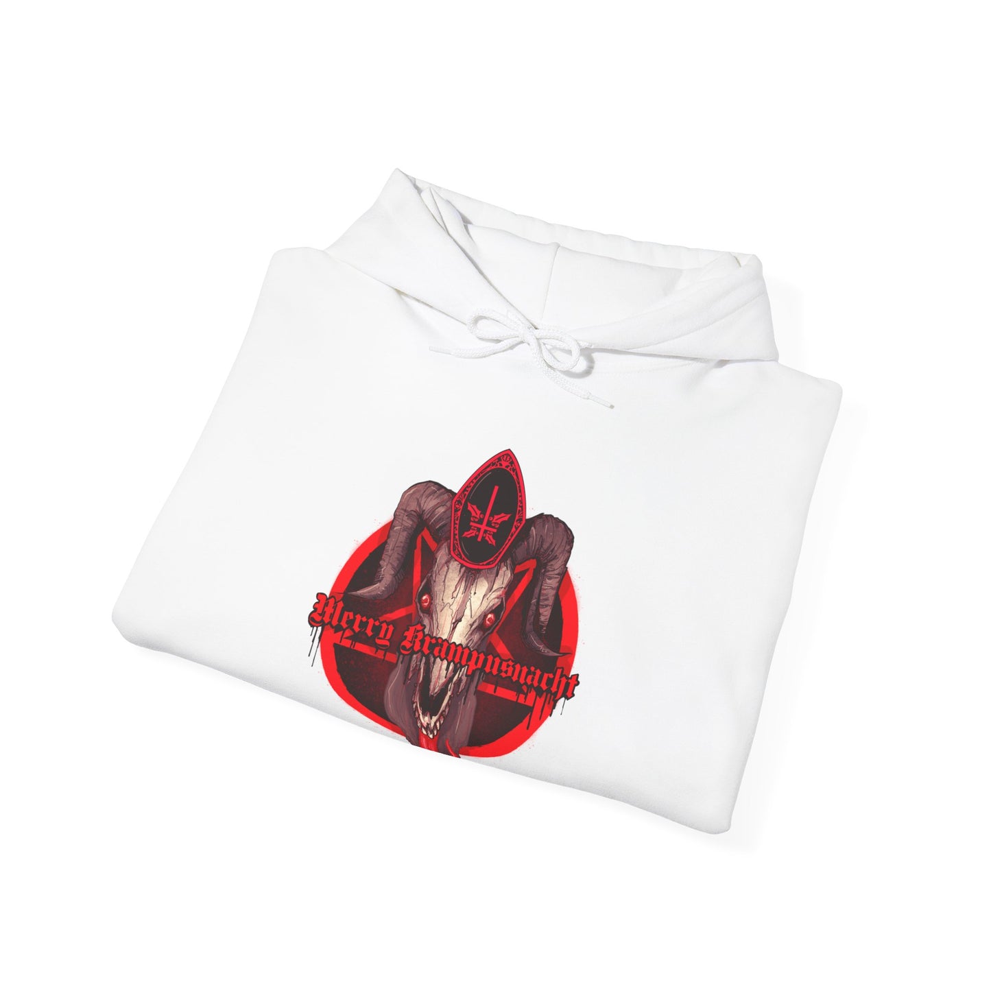Merry Krampusnacht Unisex Heavy Blend Hooded Sweatshirt