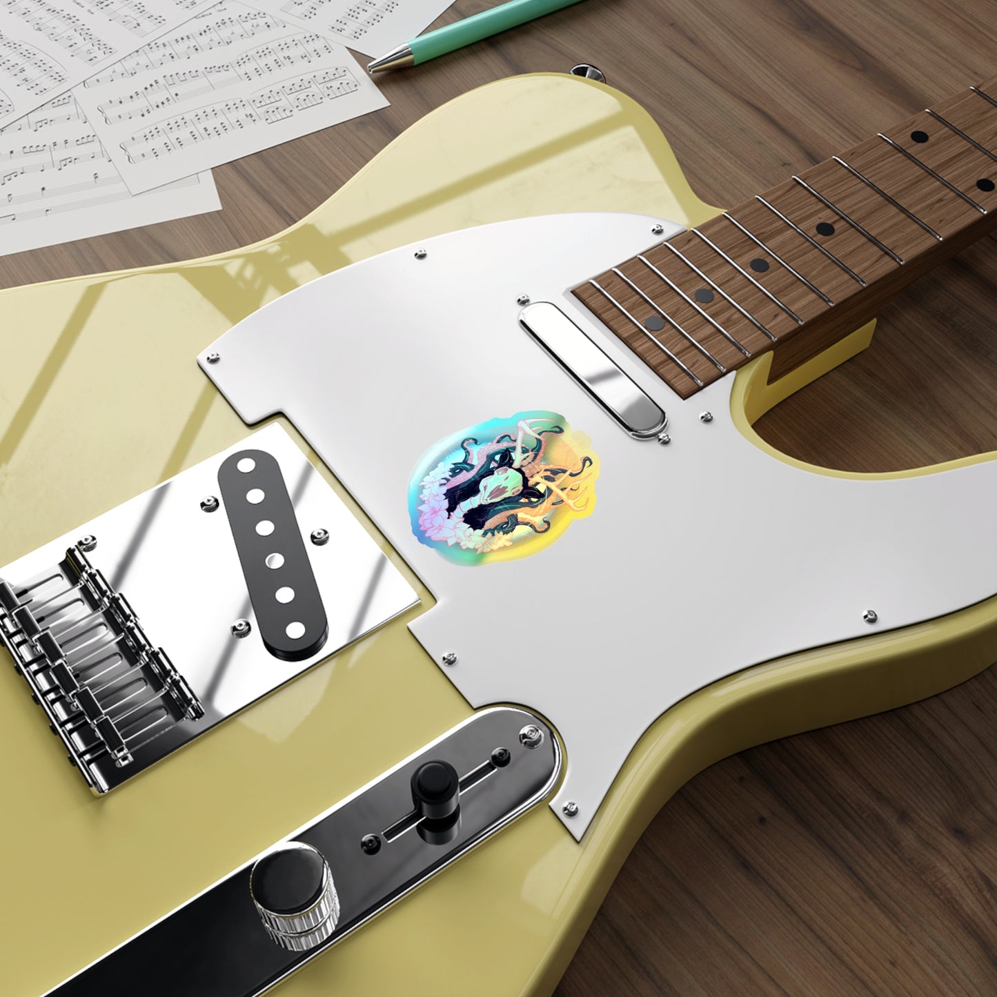 Entropy Holographic Die-cut Stickers