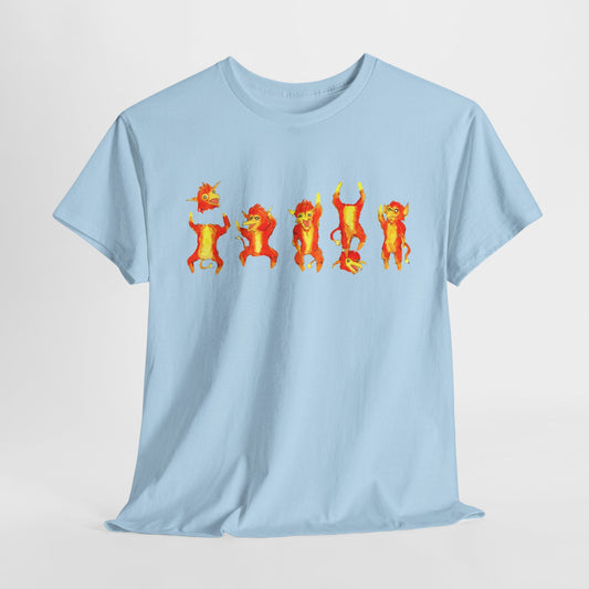 Plushie Fire Gang Unisex Heavy Cotton Tee