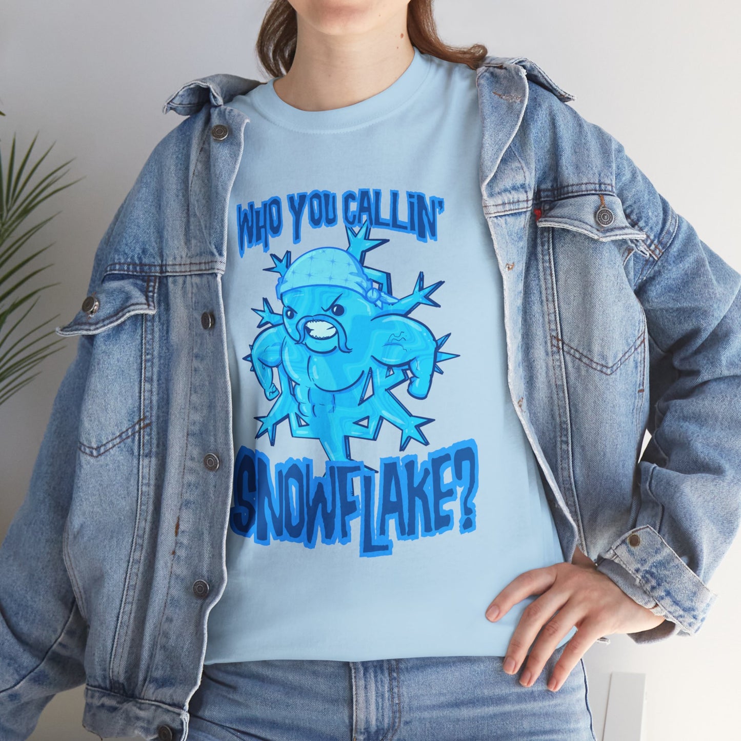 Tough Snowflake Unisex Heavy Cotton Tee
