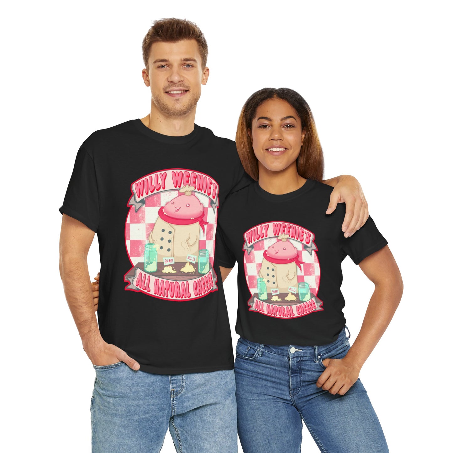 Willy Weenie's Unisex Heavy Cotton Tee