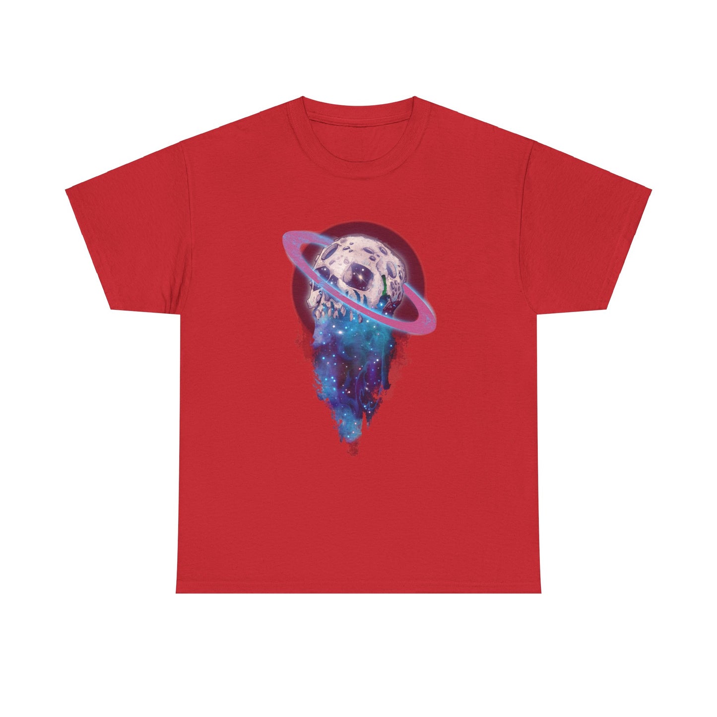 Elemental Skull Space Unisex Heavy Cotton Tee