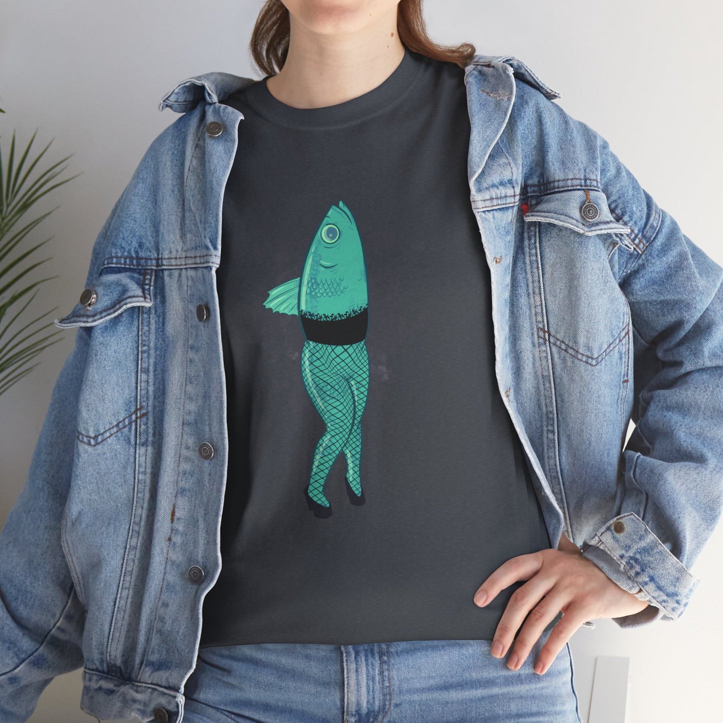 Fishnets Unisex Heavy Cotton Tee