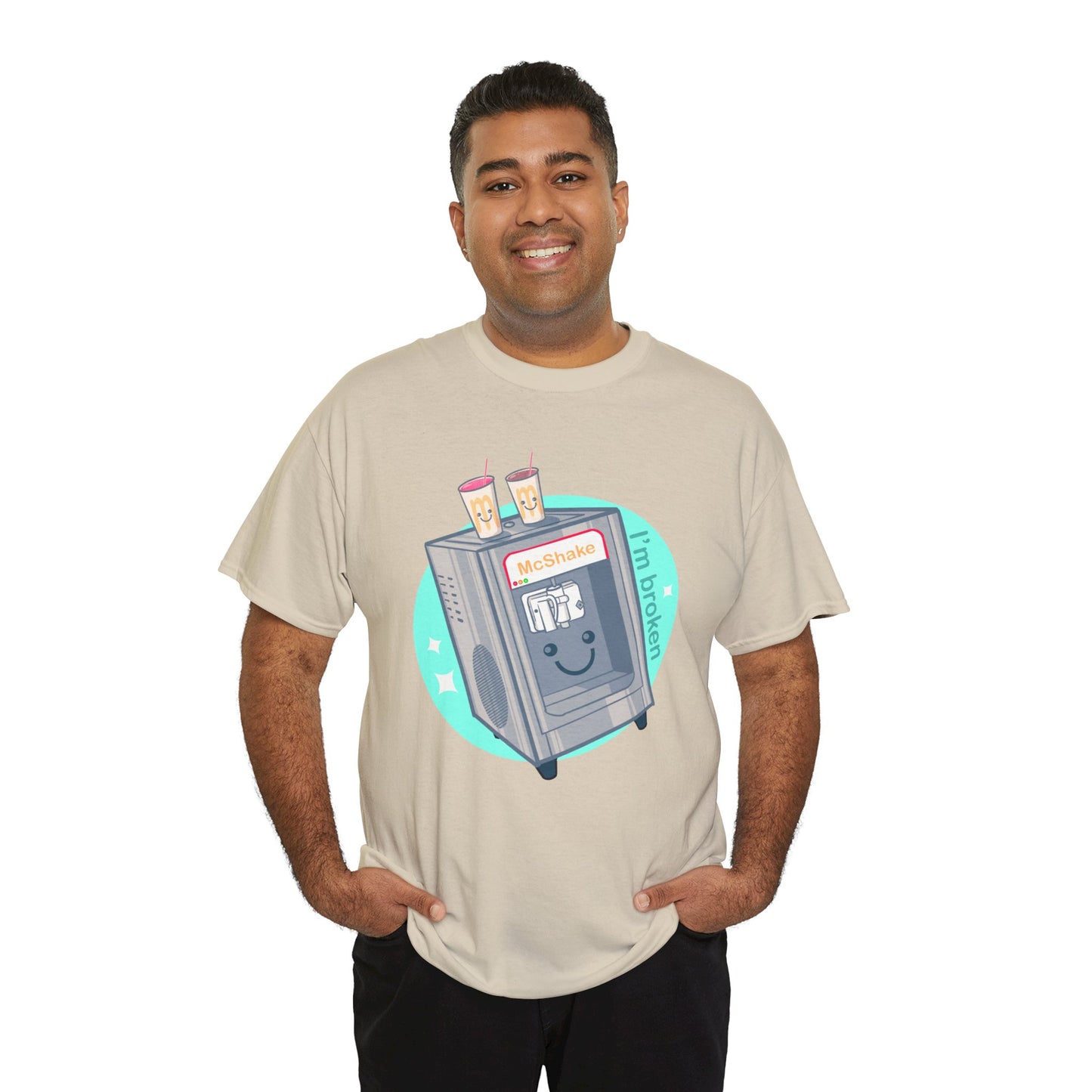 Shake Machine Unisex Heavy Cotton Tee