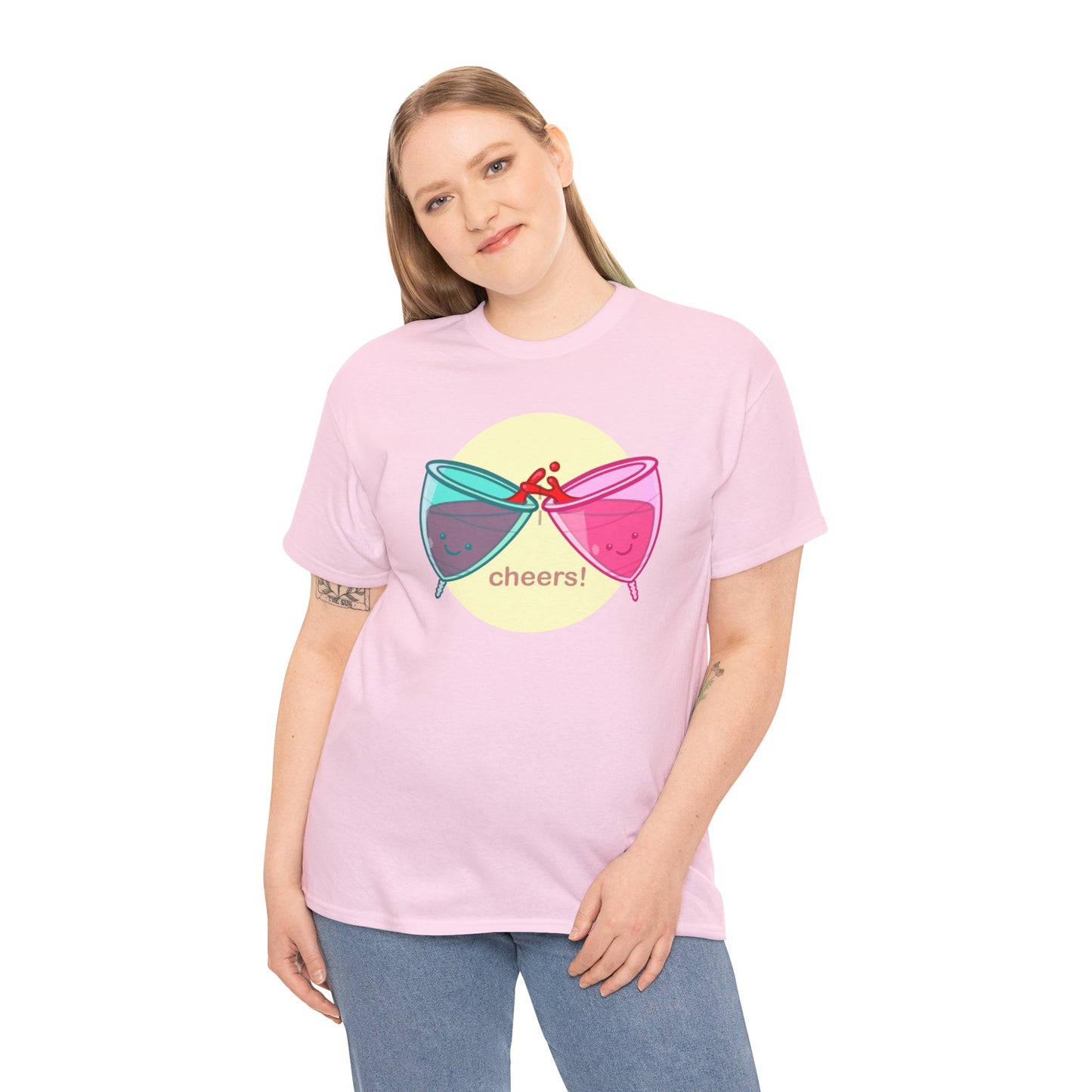 Cheers Unisex Heavy Cotton Tee